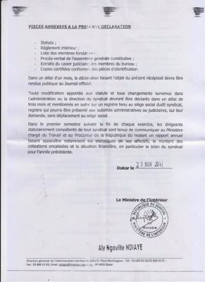 Document Dame Ndoye Viré
