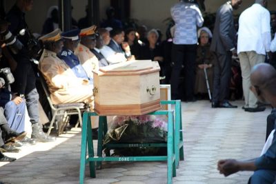 10 Photos – Les images de la levée du corps de l’épouse de Léopold Sédar Senghor, Colette Senghor