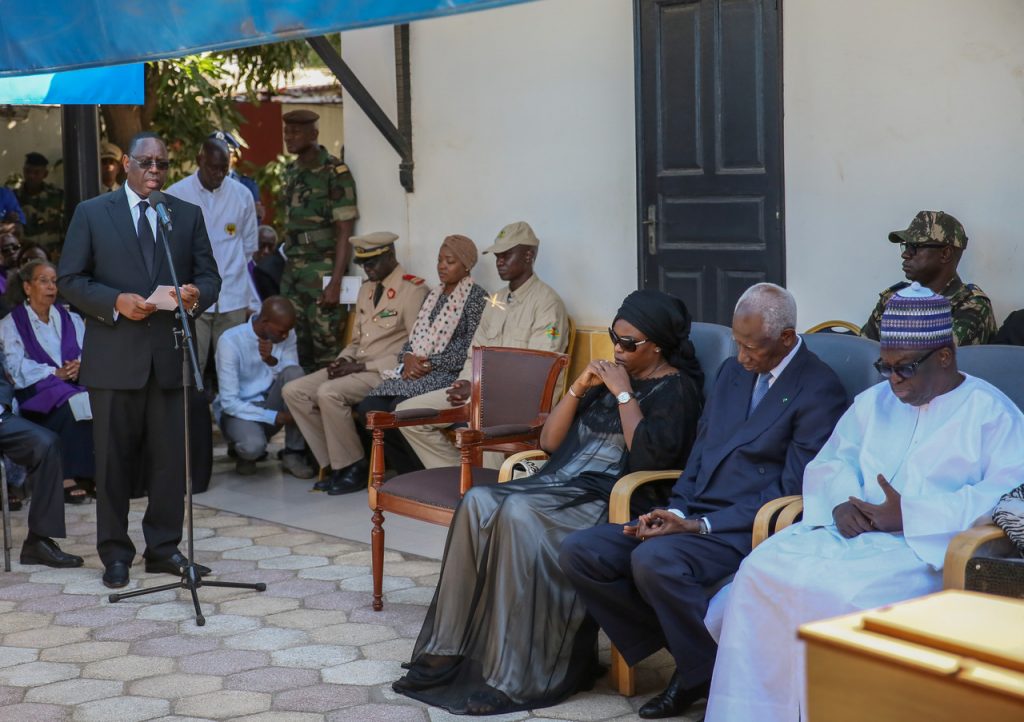 Photos: Levée du corps Collette Senghor Hubert, Tout ce que vous n’avez pas vu en Images