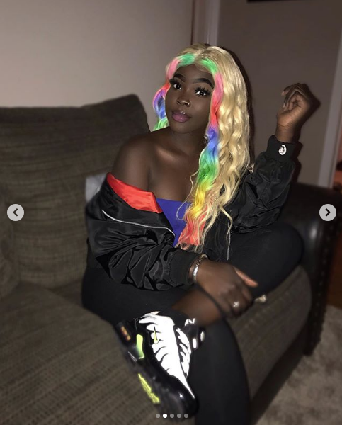 Photos : En tenues aguicheuses, La barbie noire Sénégalaise Oumy Diop secoue Instagram avec ses clichés torrides