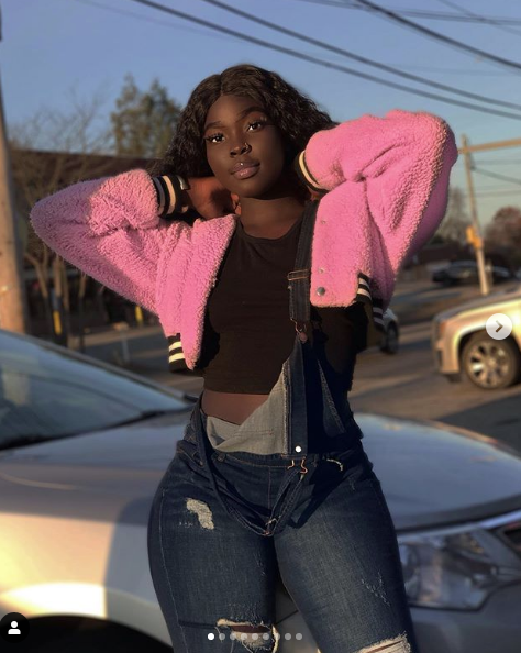 Photos : En tenues aguicheuses, La barbie noire Sénégalaise Oumy Diop secoue Instagram avec ses clichés torrides