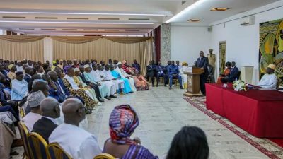 (Photos) - La cérémonie d'installation du comité de pilotage du dialogue national au Palais de la République