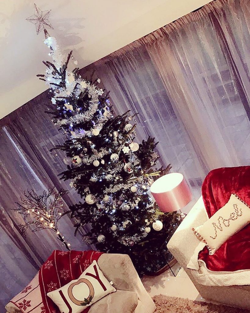 Photos: Gana Gueye fête noël en famille