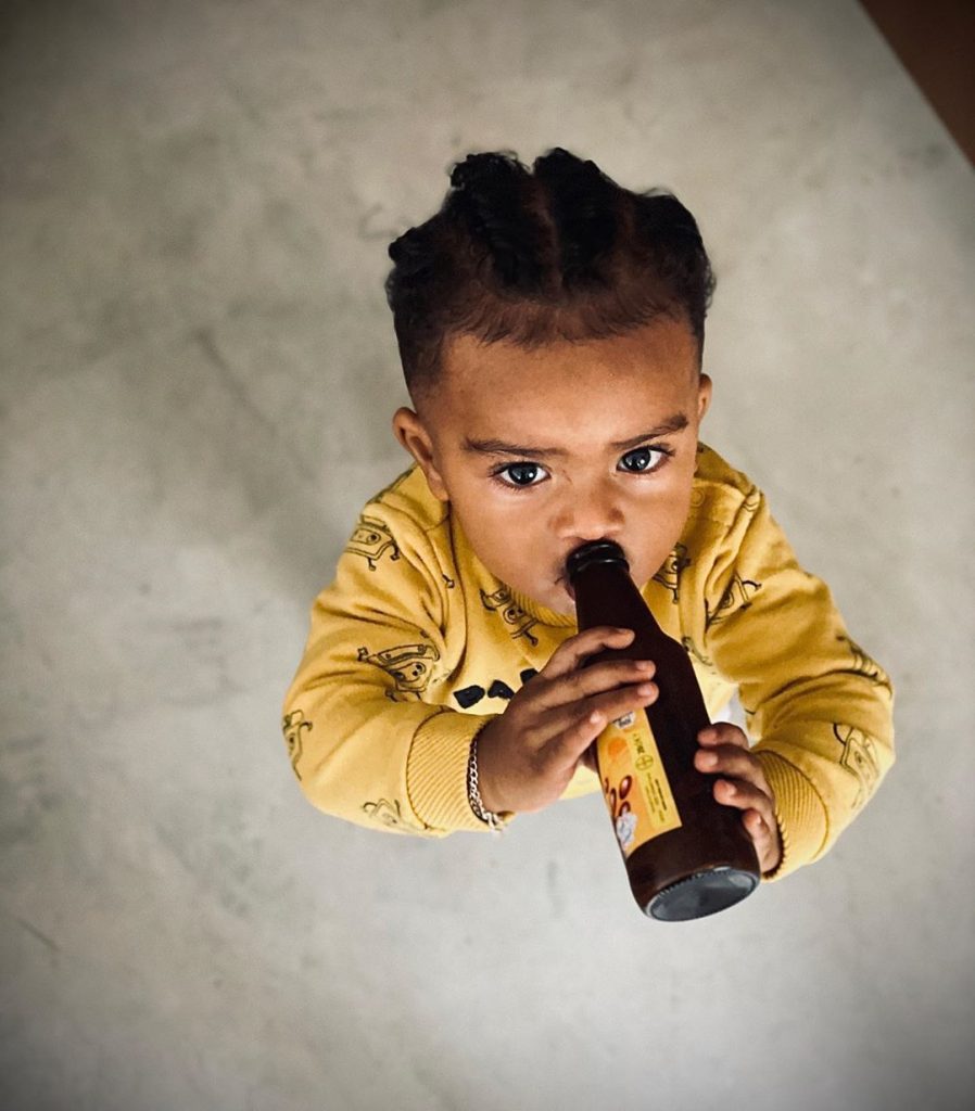 Photos: Gana Gueye fête noël en famille