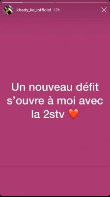 (04 Photos) : L’ex Animatrice De La Sen Tv Khady Ka Débarque Dans Une Grande Chaine