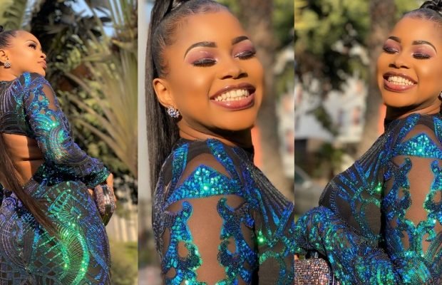 30 Photos – Dans une robe chic et glamour, Marichou Diop illumine la toile