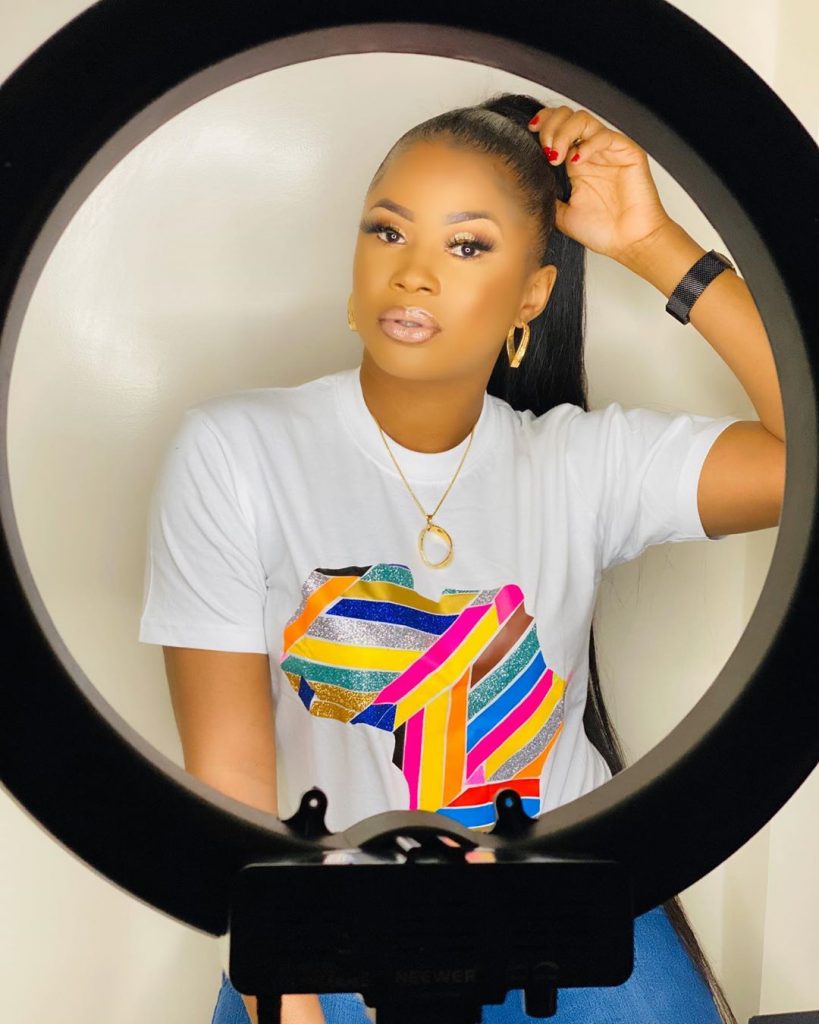 (05 Photos) Marichou toute belle avec son son Makeup à la perfection