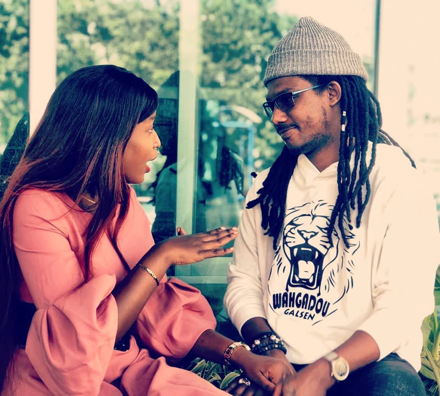 Pape Sidy Fall en toute complicité avec son épouse Khaadia