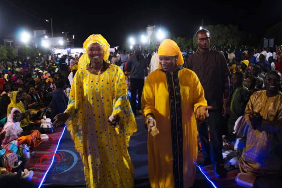 Photos: Les Nouveaux clichés de Sokhna Aida Diallo avec Bator et Adja Saliou