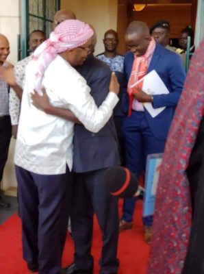 (Photos) - Guinée Bissau : Umaro Cissoko Emballo chez José Mario Vaz