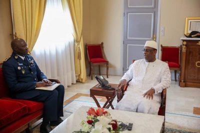 (Photos) - Le nouveau CEMGA reçu par le Chef de l'Etat Macky SALL