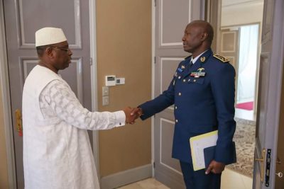 (Photos) - Le nouveau CEMGA reçu par le Chef de l'Etat Macky SALL