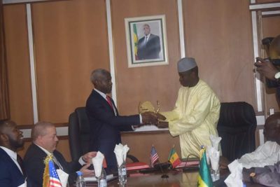 (Photos) Sécurité sur les frontières : Le Sénégal et les Etats-Unis d'Amérique Signent un mémorandum de coopération