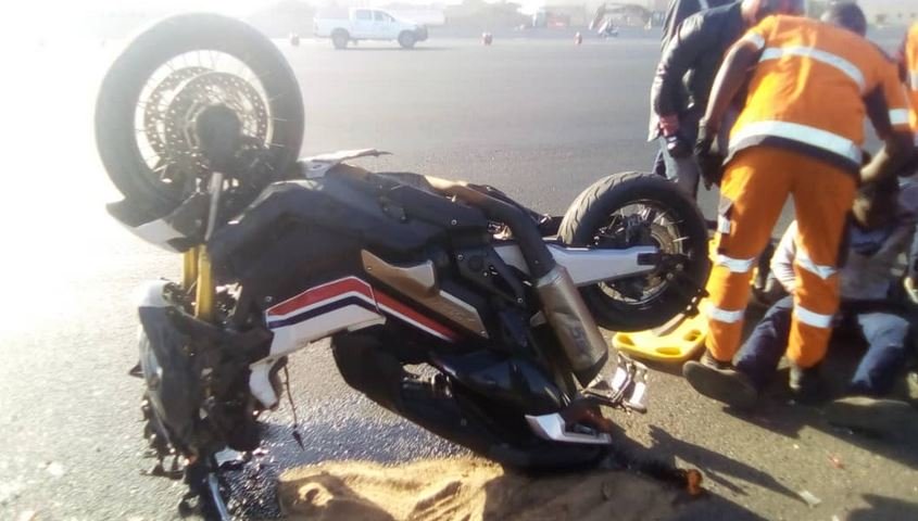 Thiaroye : Grave accident de moto sur l'autoroute à péage