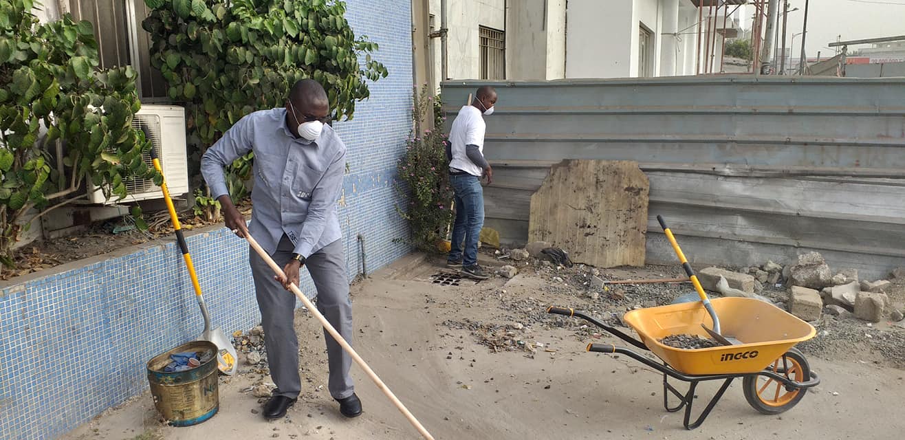 Cleaning Day: Le COSEC et son DG Mamadou Ndione répondent à l'appel du Chef de l'Etat (photos)