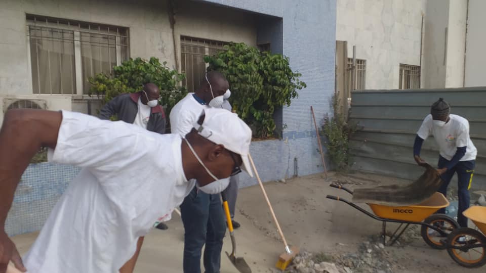 Cleaning Day: Le COSEC et son DG Mamadou Ndione répondent à l'appel du Chef de l'Etat (photos)
