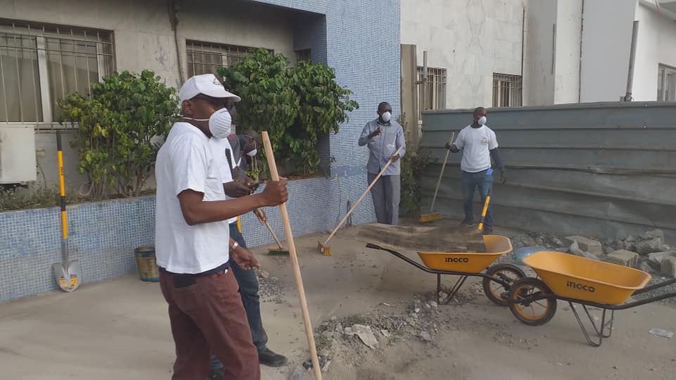 Cleaning Day: Le COSEC et son DG Mamadou Ndione répondent à l'appel du Chef de l'Etat (photos)