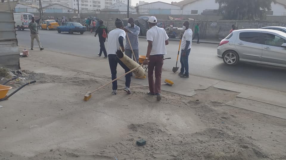 Cleaning Day: Le COSEC et son DG Mamadou Ndione répondent à l'appel du Chef de l'Etat (photos)