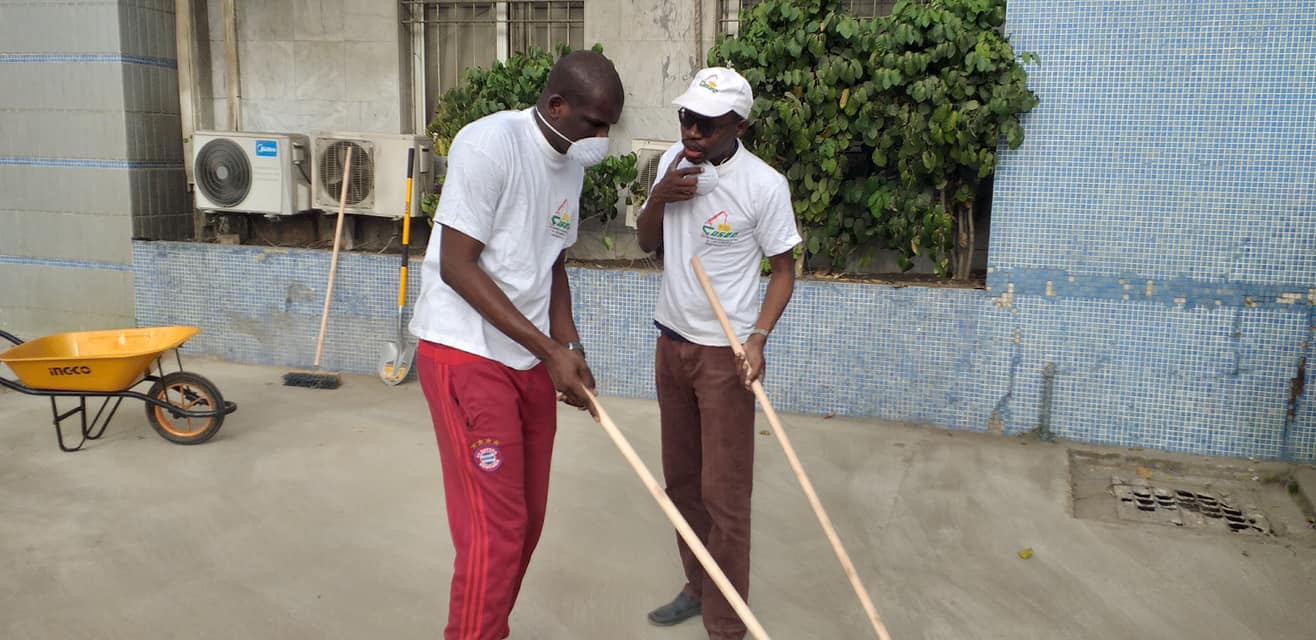 Cleaning Day: Le COSEC et son DG Mamadou Ndione répondent à l'appel du Chef de l'Etat (photos)