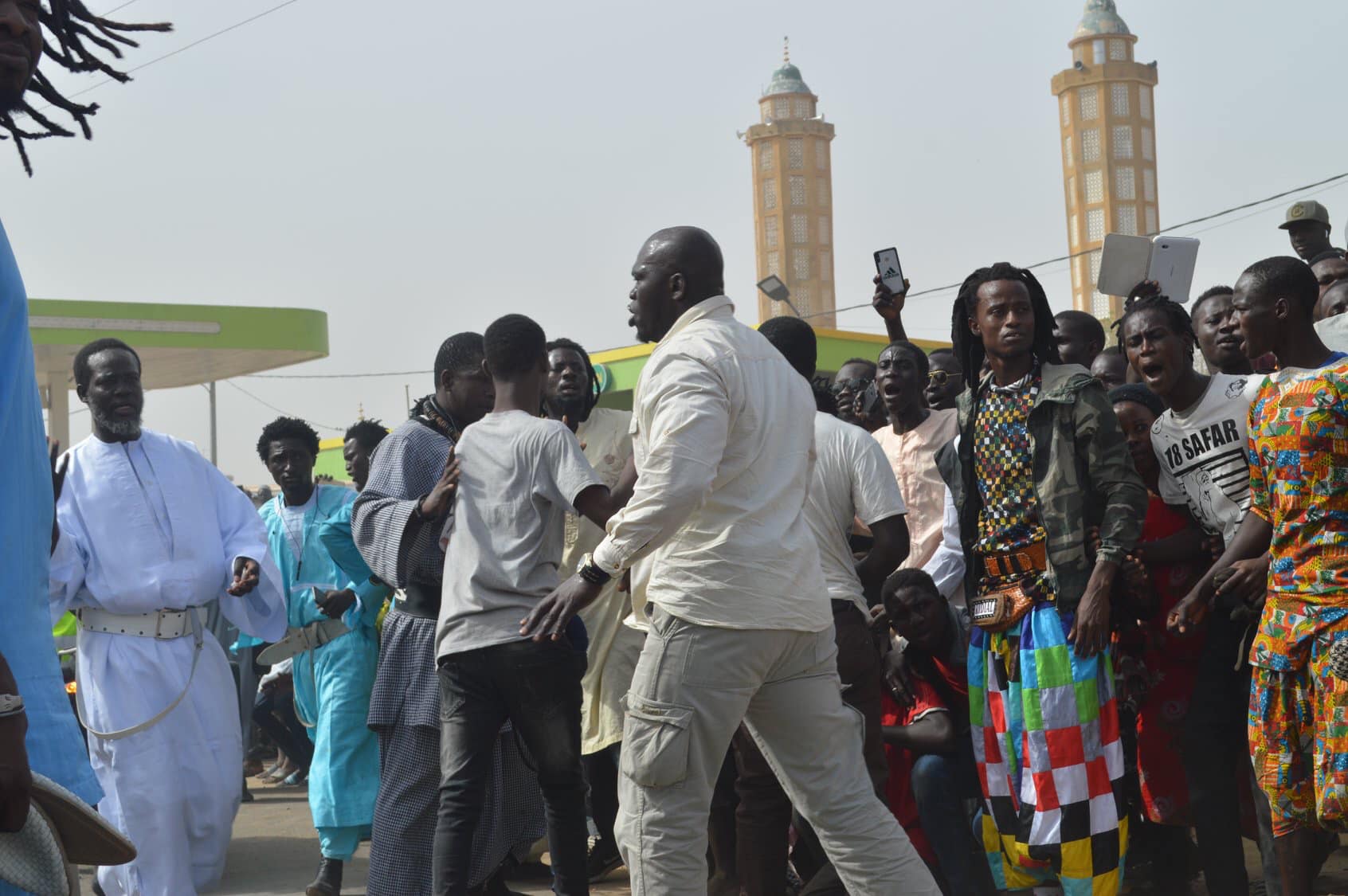 Photos - Arrivée du Khalif Général des Mourides Serigne Mountakha Mbacké à Kaolack