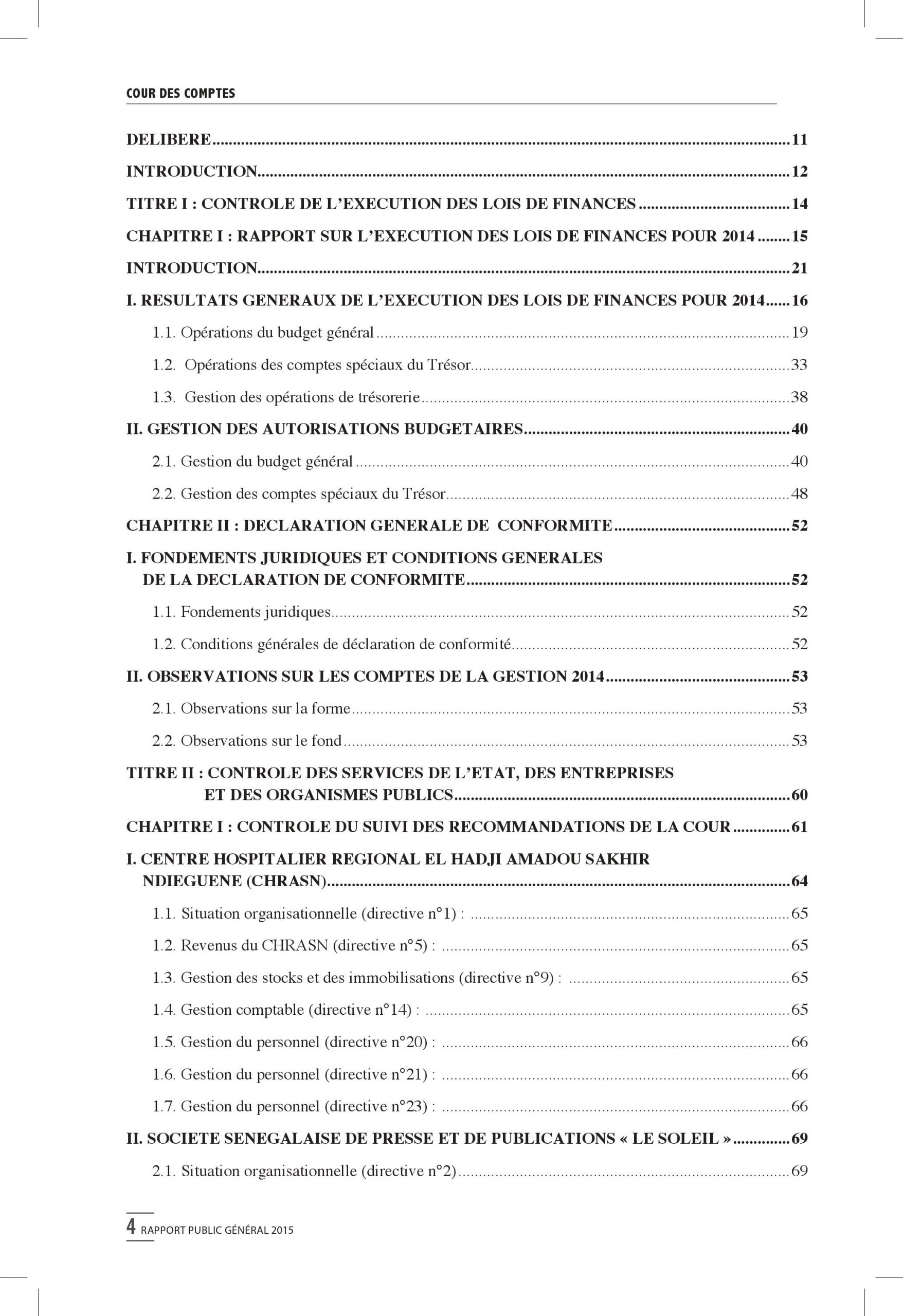 Intégralité du rapport 2015 de la Cour des comptes