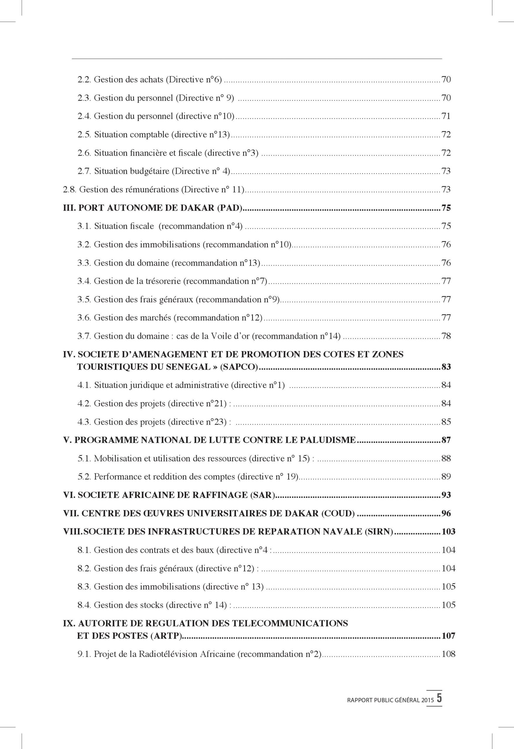 Intégralité du rapport 2015 de la Cour des comptes