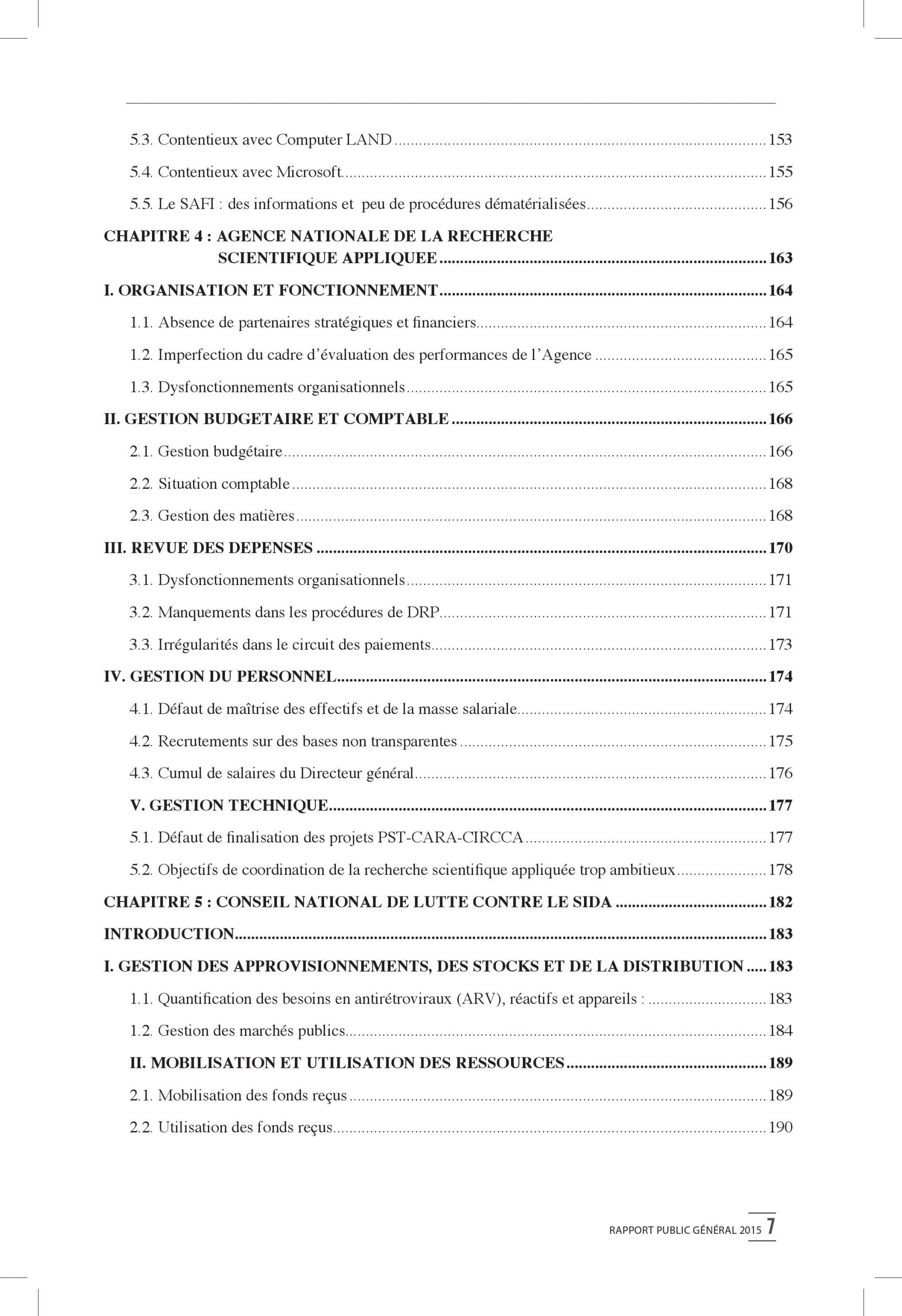 Intégralité du rapport 2015 de la Cour des comptes