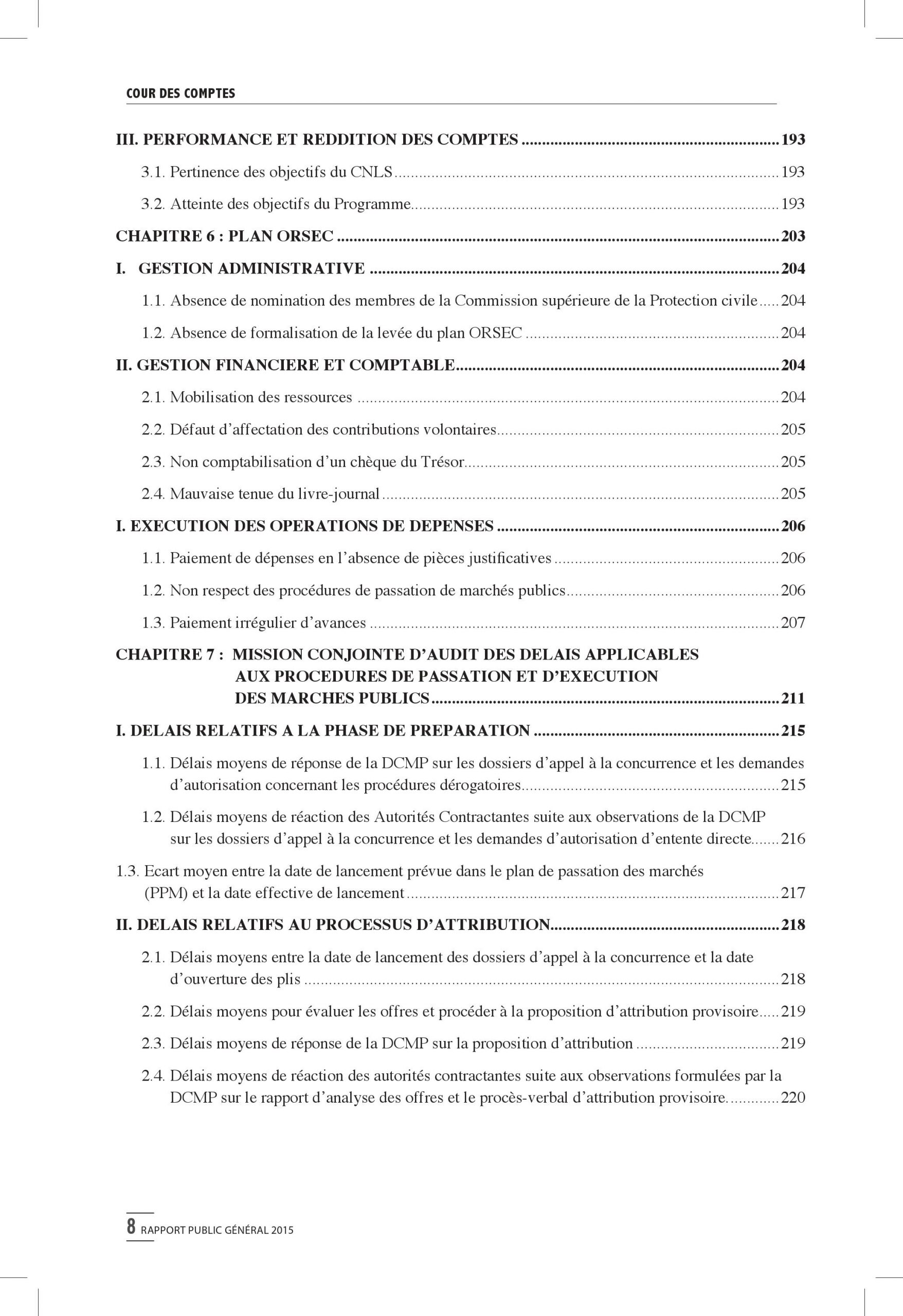 Intégralité du rapport 2015 de la Cour des comptes