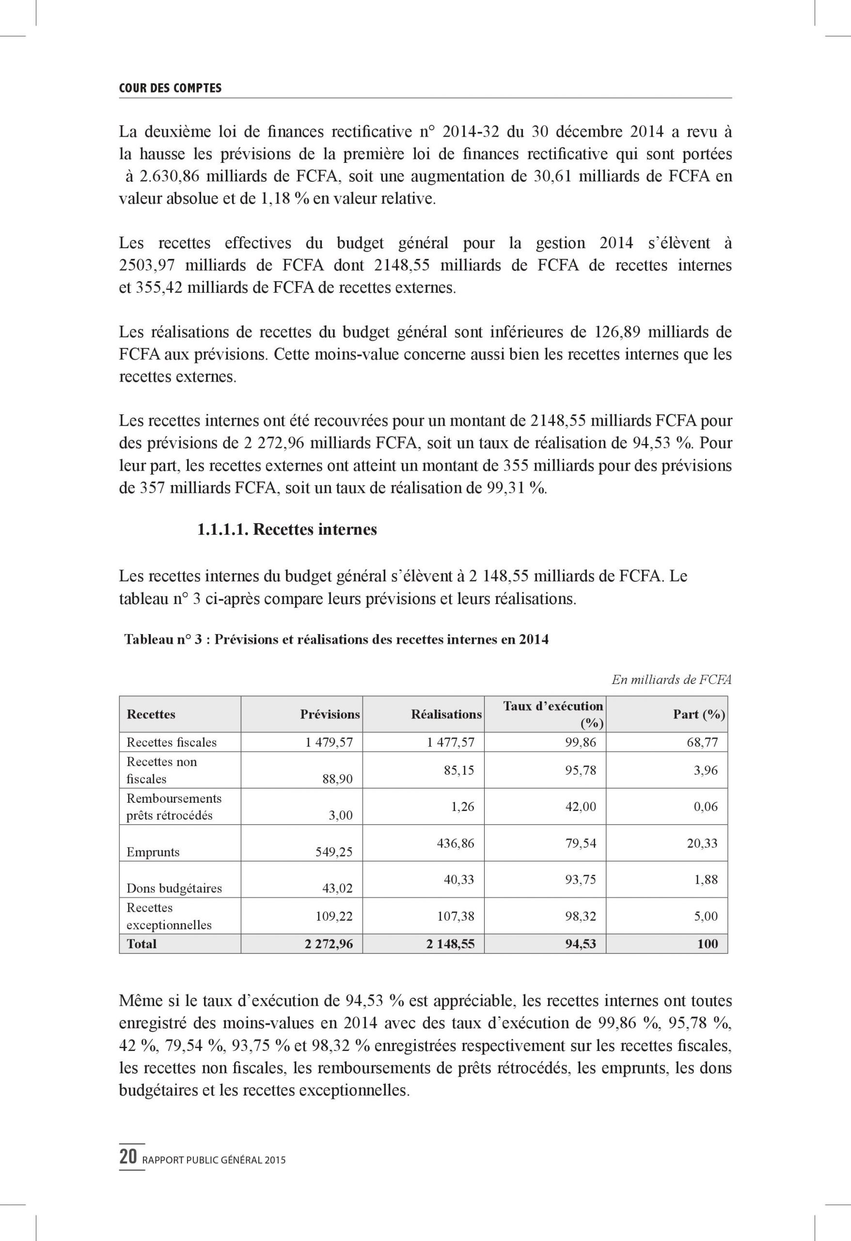 Intégralité du rapport 2015 de la Cour des comptes