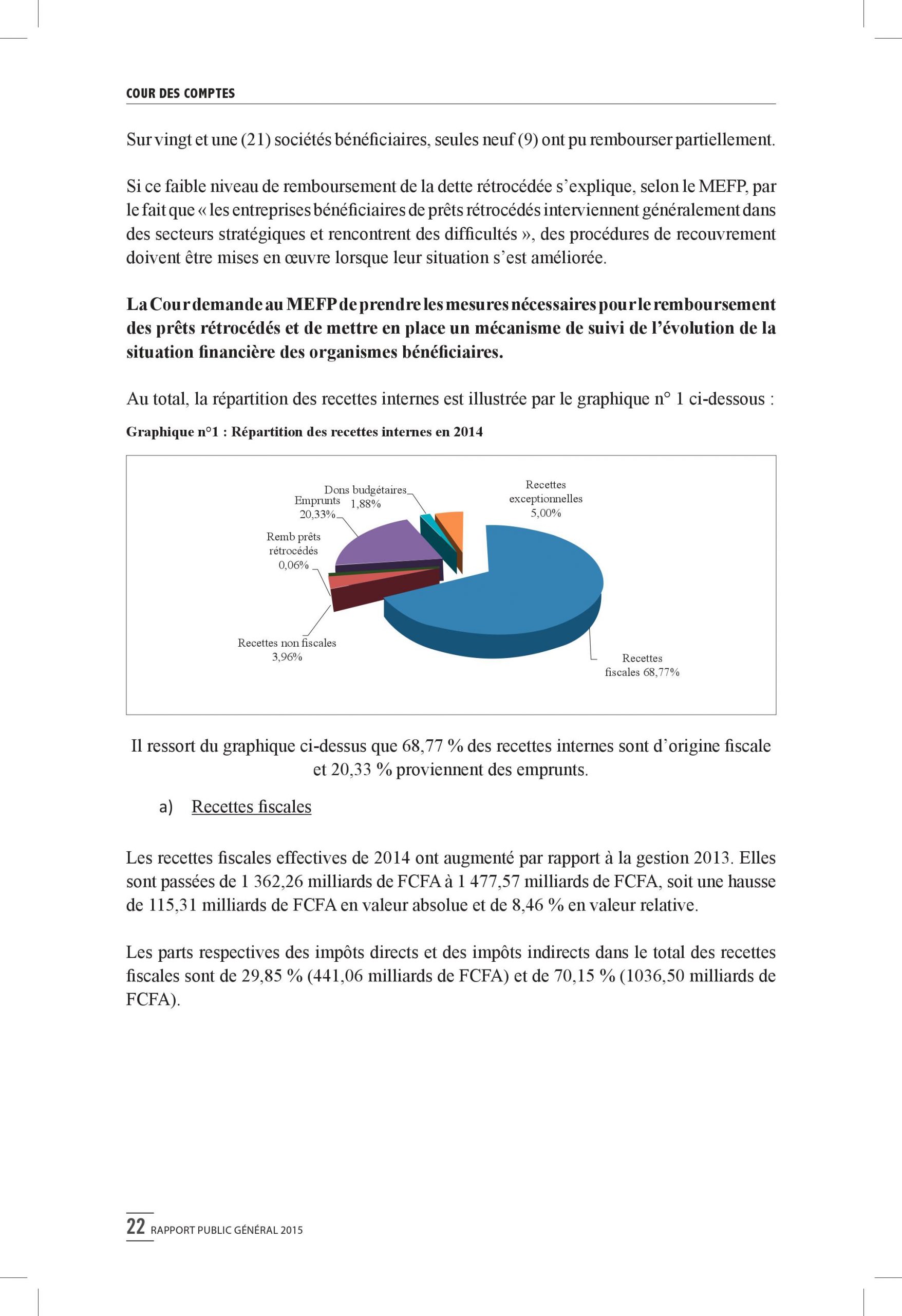 Intégralité du rapport 2015 de la Cour des comptes