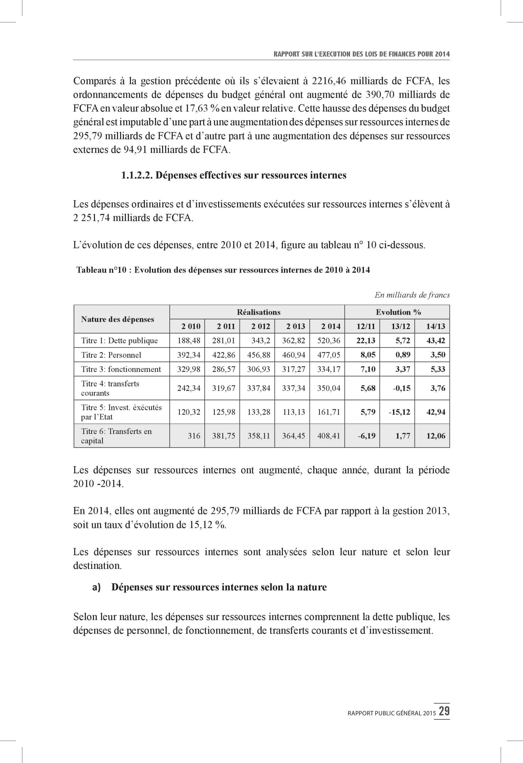 Intégralité du rapport 2015 de la Cour des comptes
