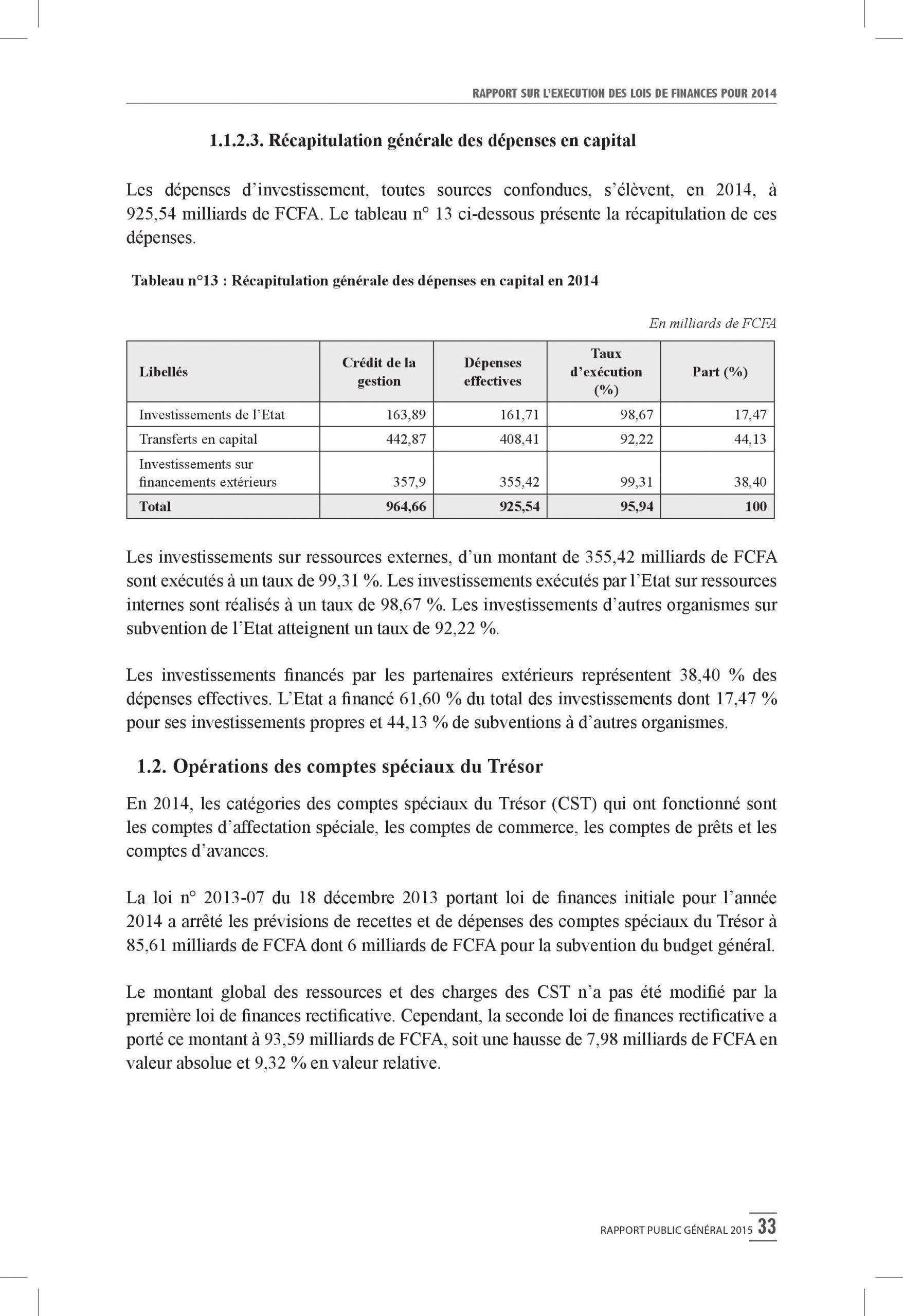 Intégralité du rapport 2015 de la Cour des comptes