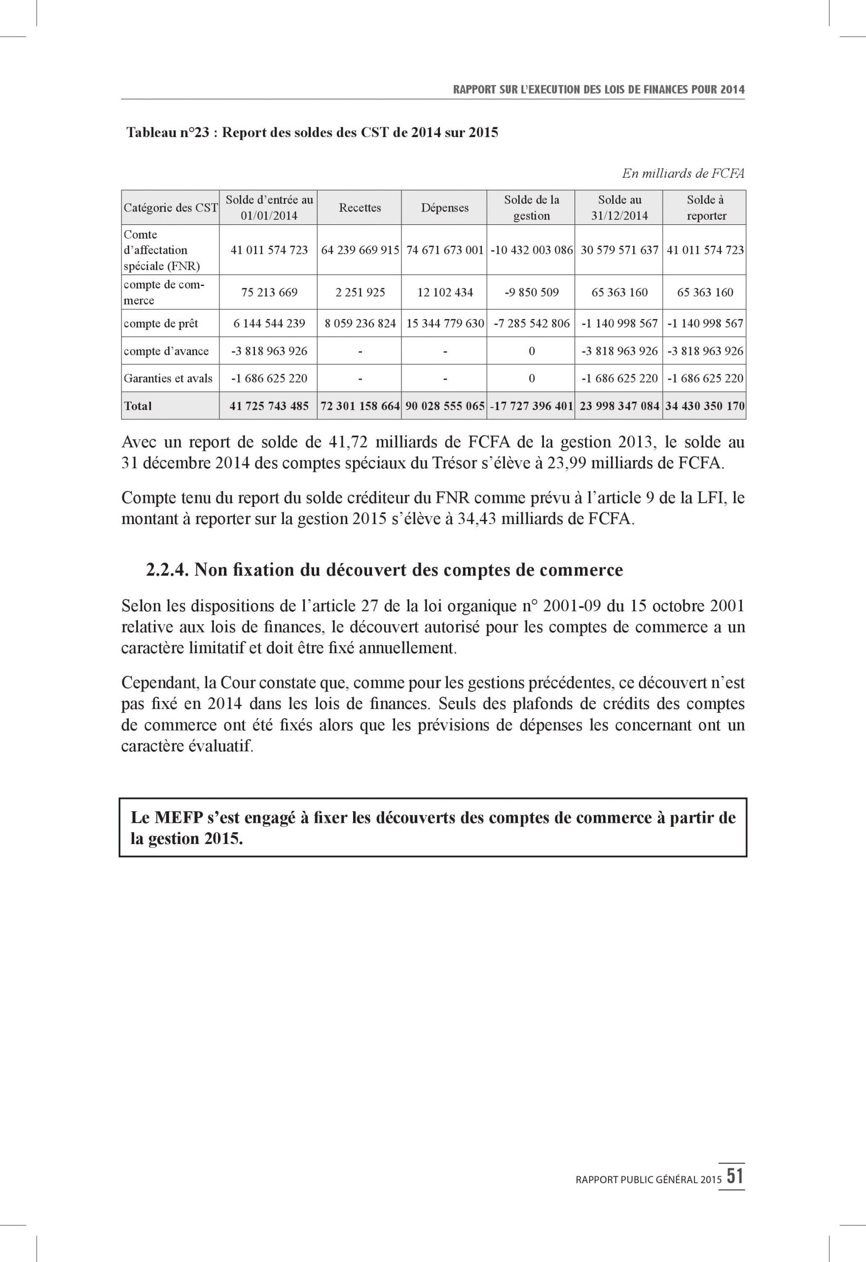 Intégralité du rapport 2015 de la Cour des comptes