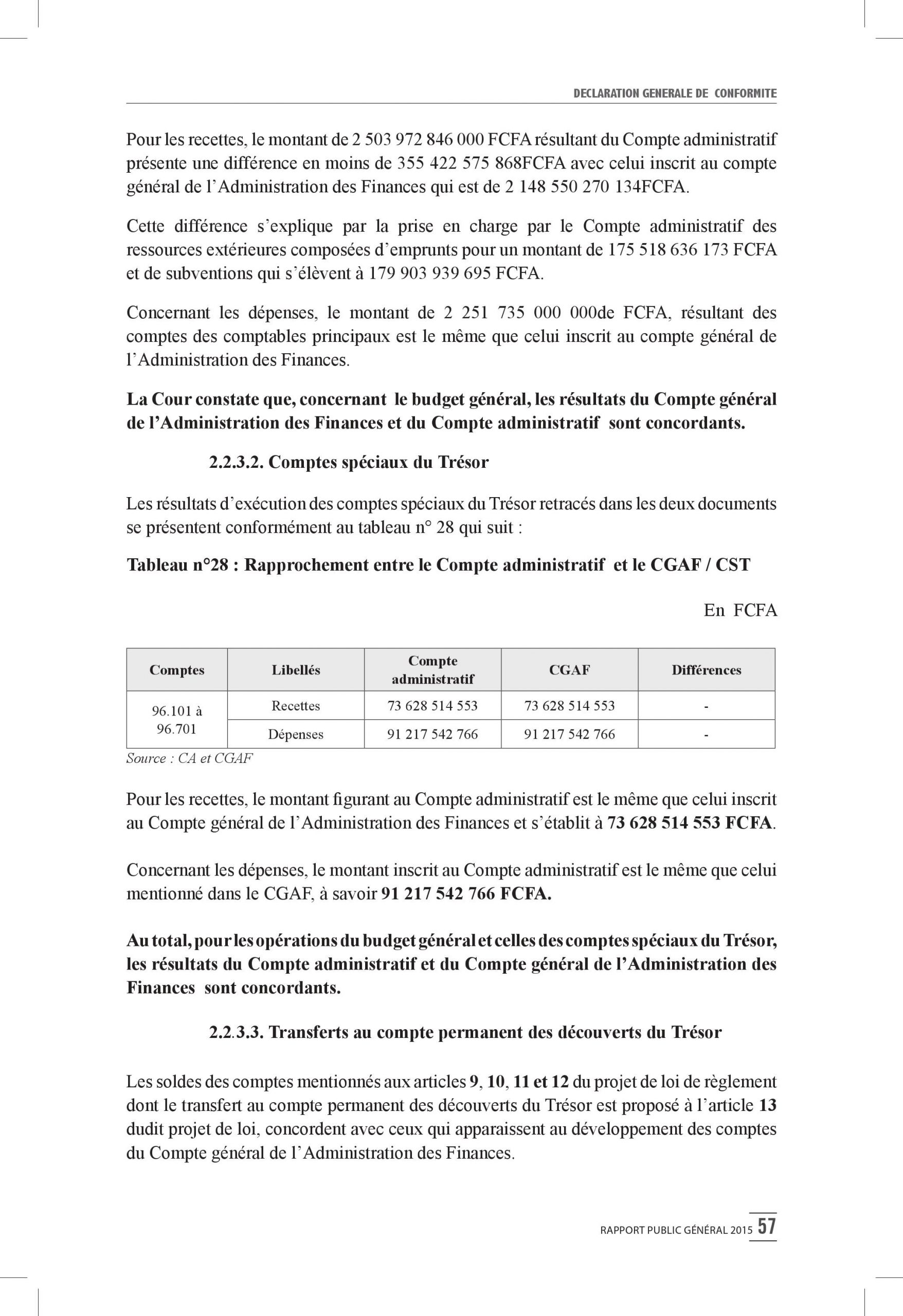 Intégralité du rapport 2015 de la Cour des comptes