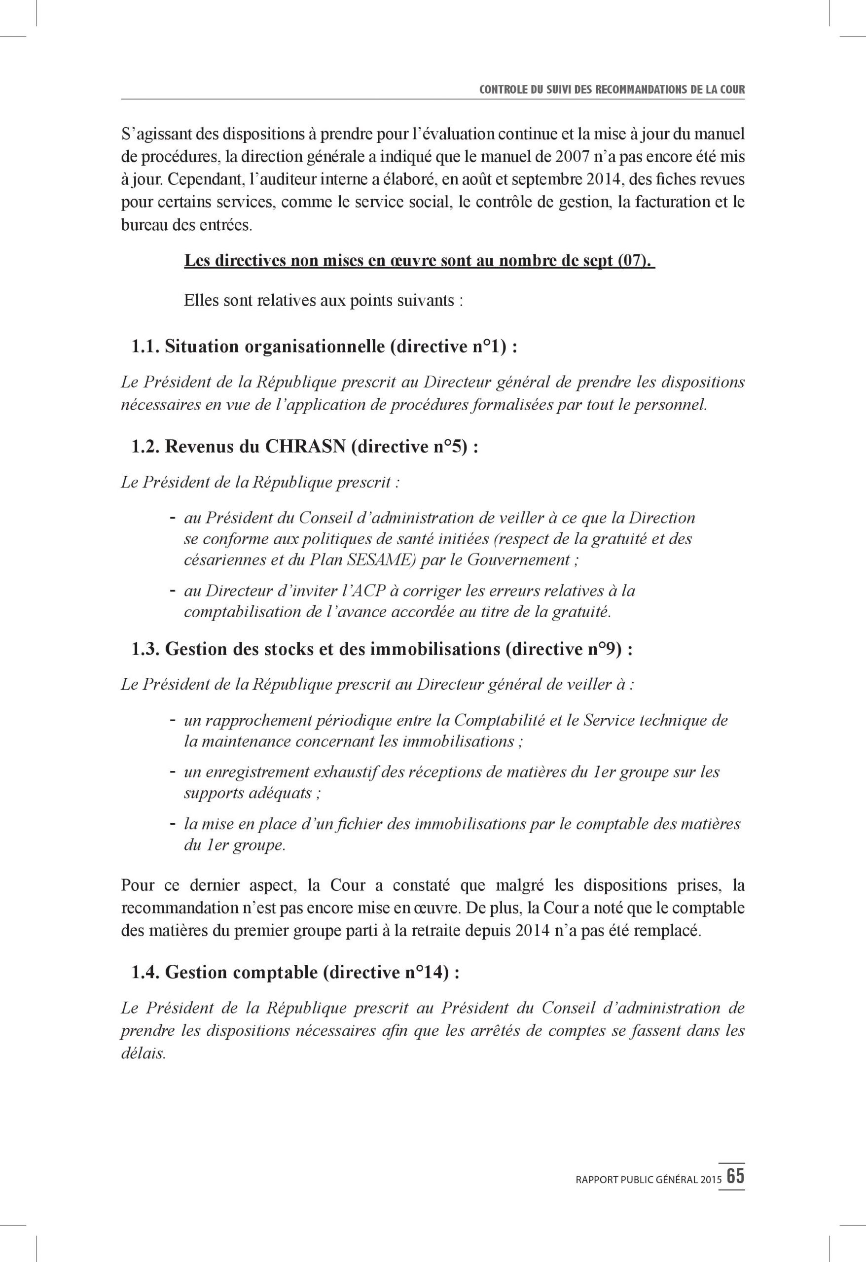 Intégralité du rapport 2015 de la Cour des comptes