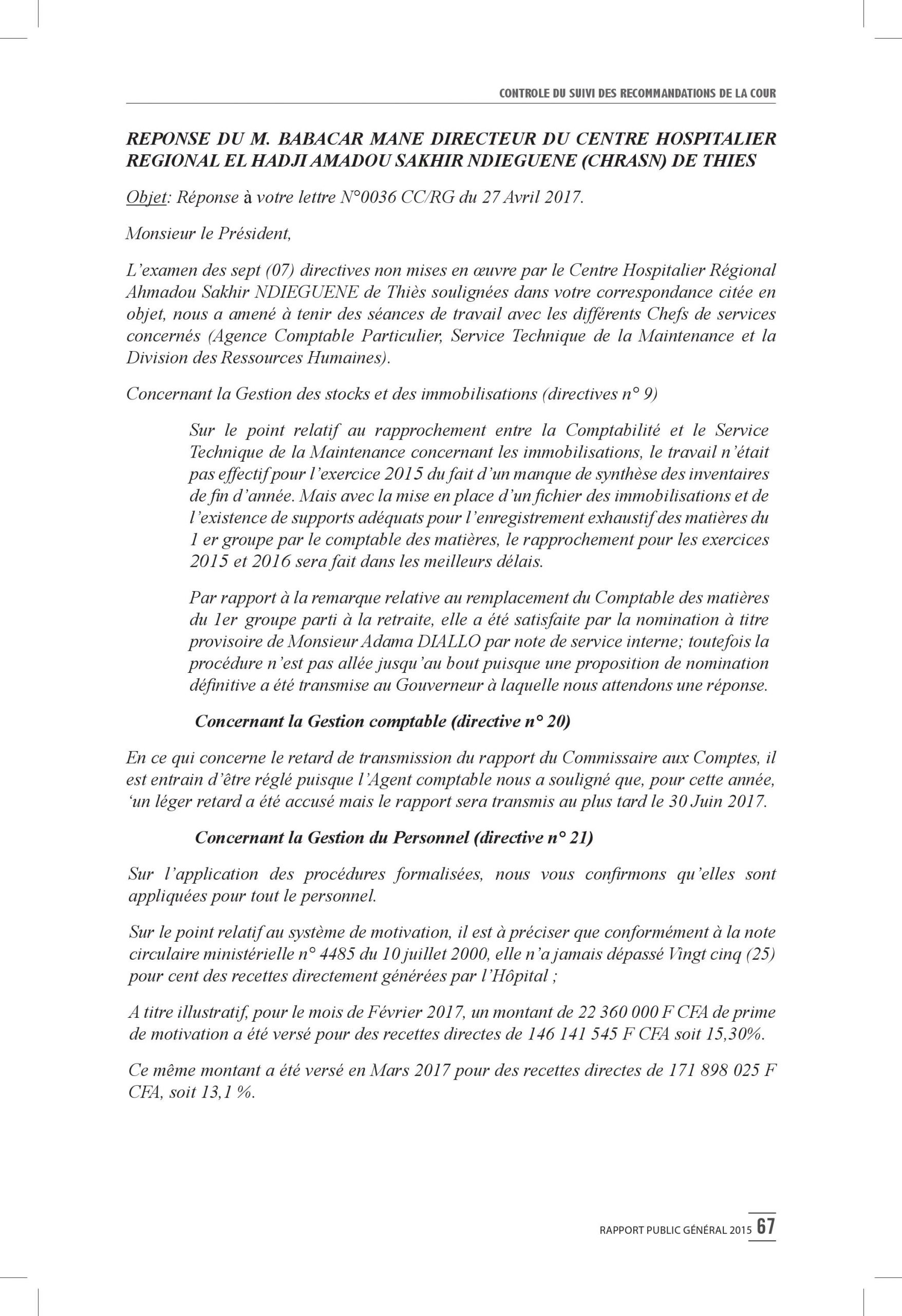 Intégralité du rapport 2015 de la Cour des comptes