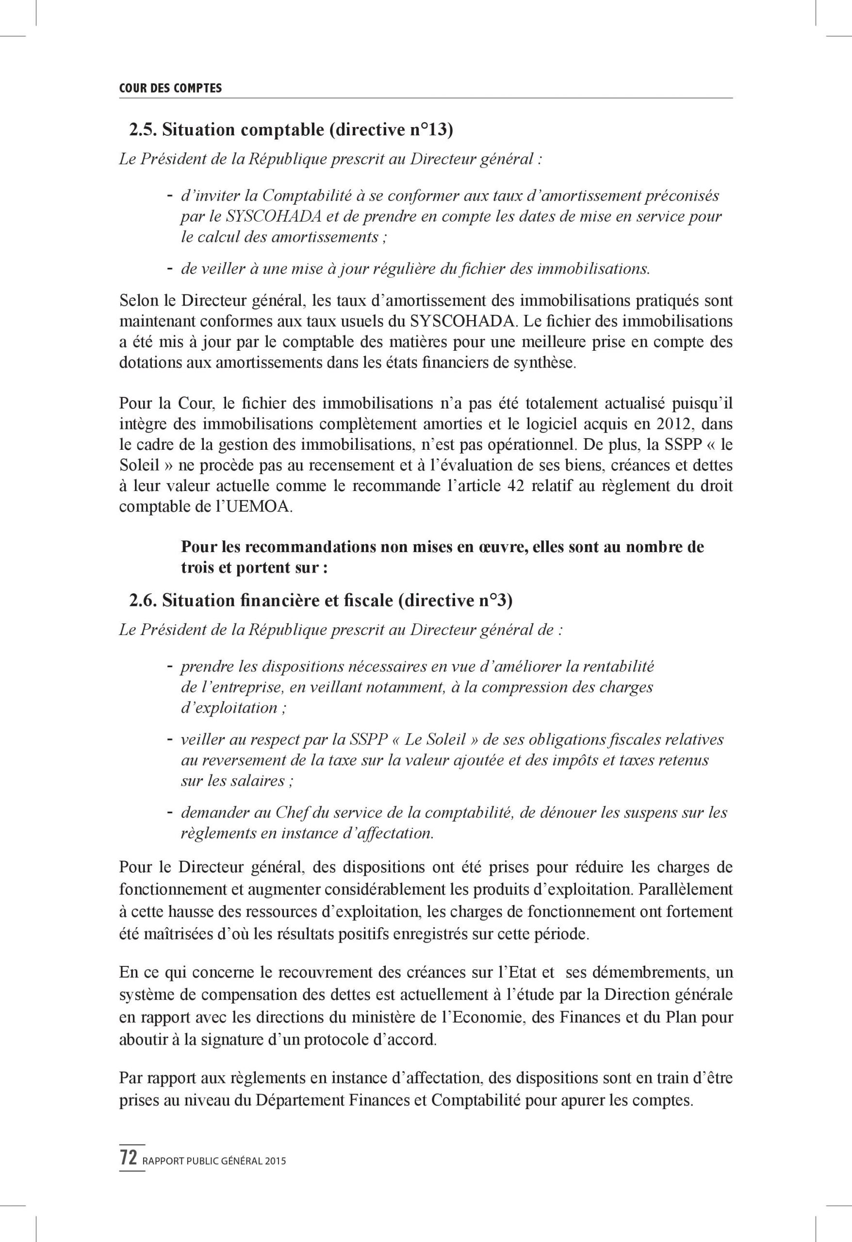 Intégralité du rapport 2015 de la Cour des comptes