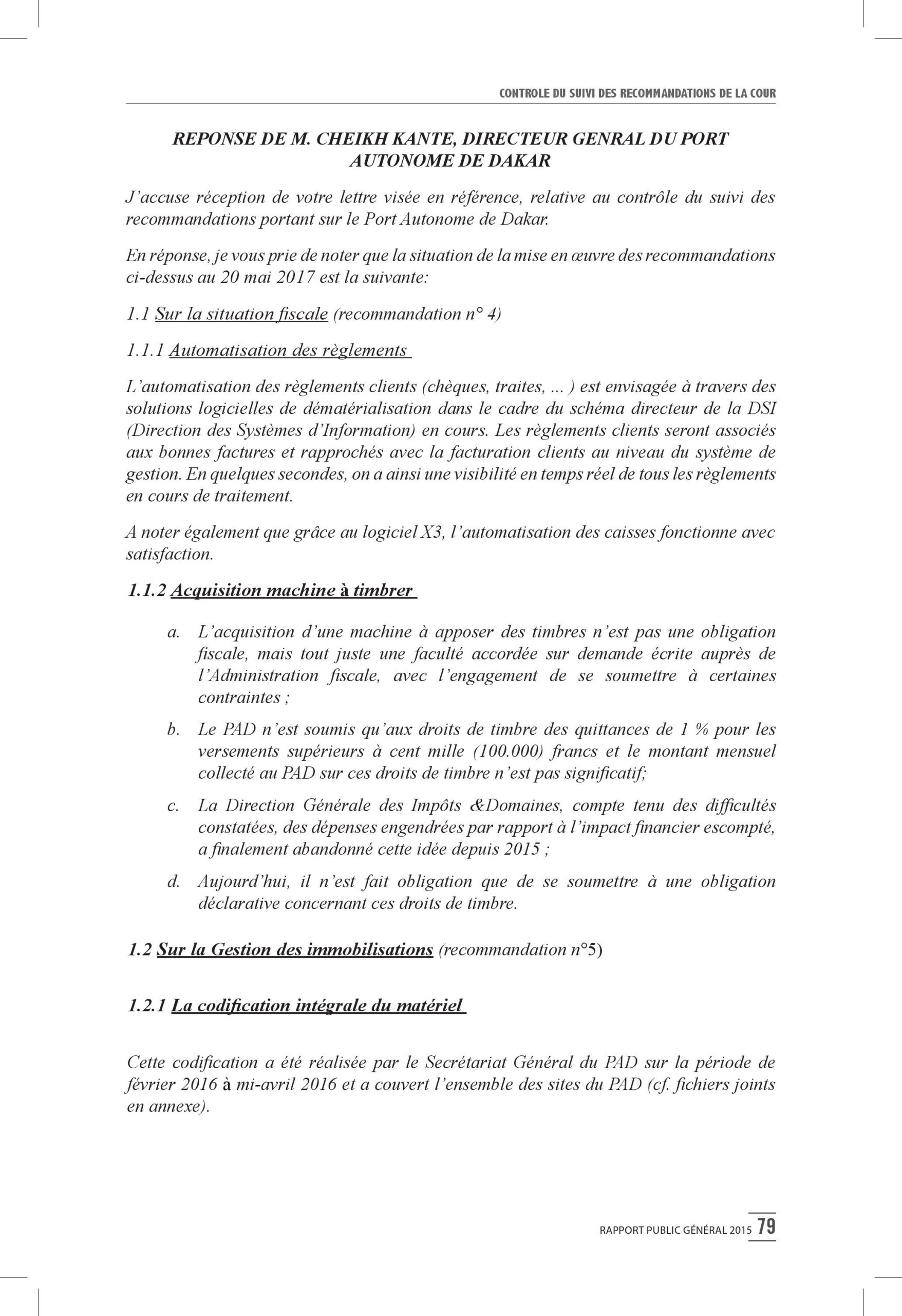 Intégralité du rapport 2015 de la Cour des comptes