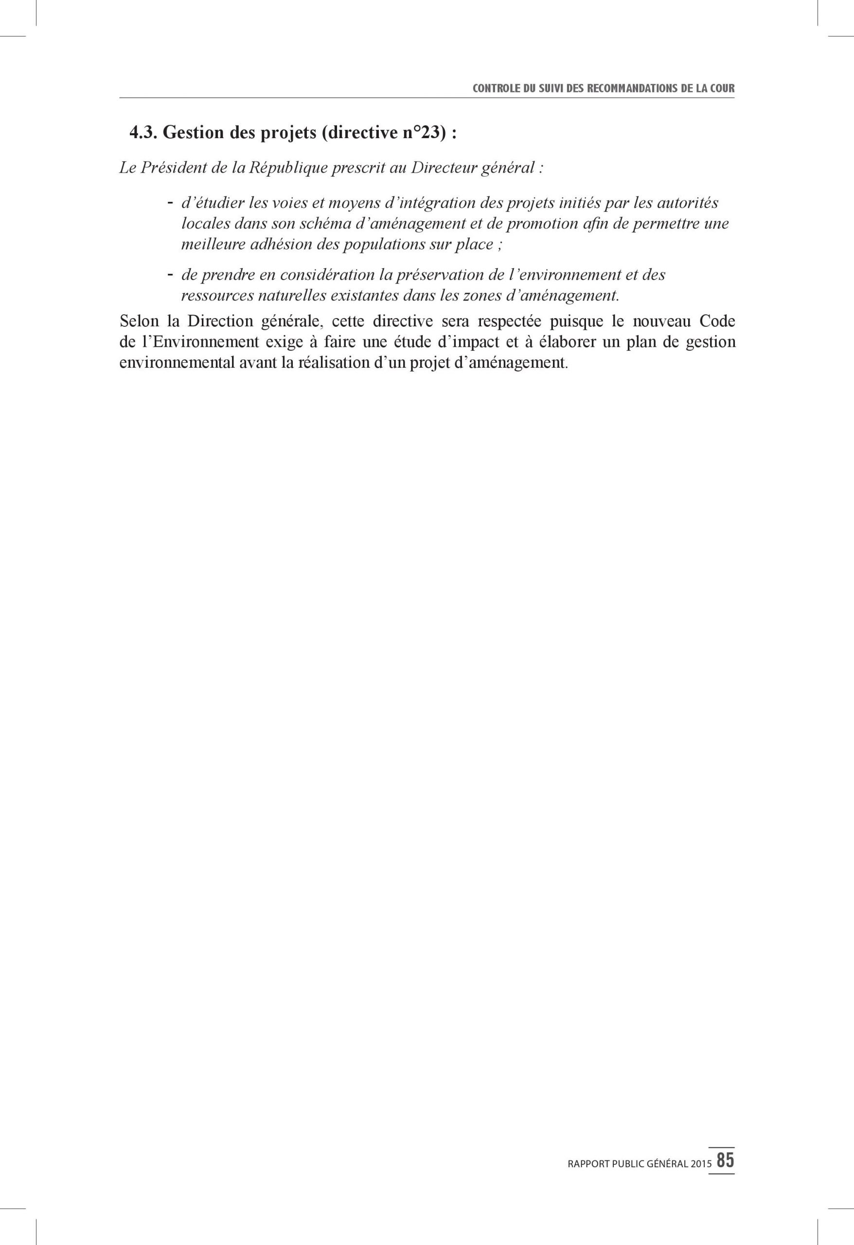 Intégralité du rapport 2015 de la Cour des comptes