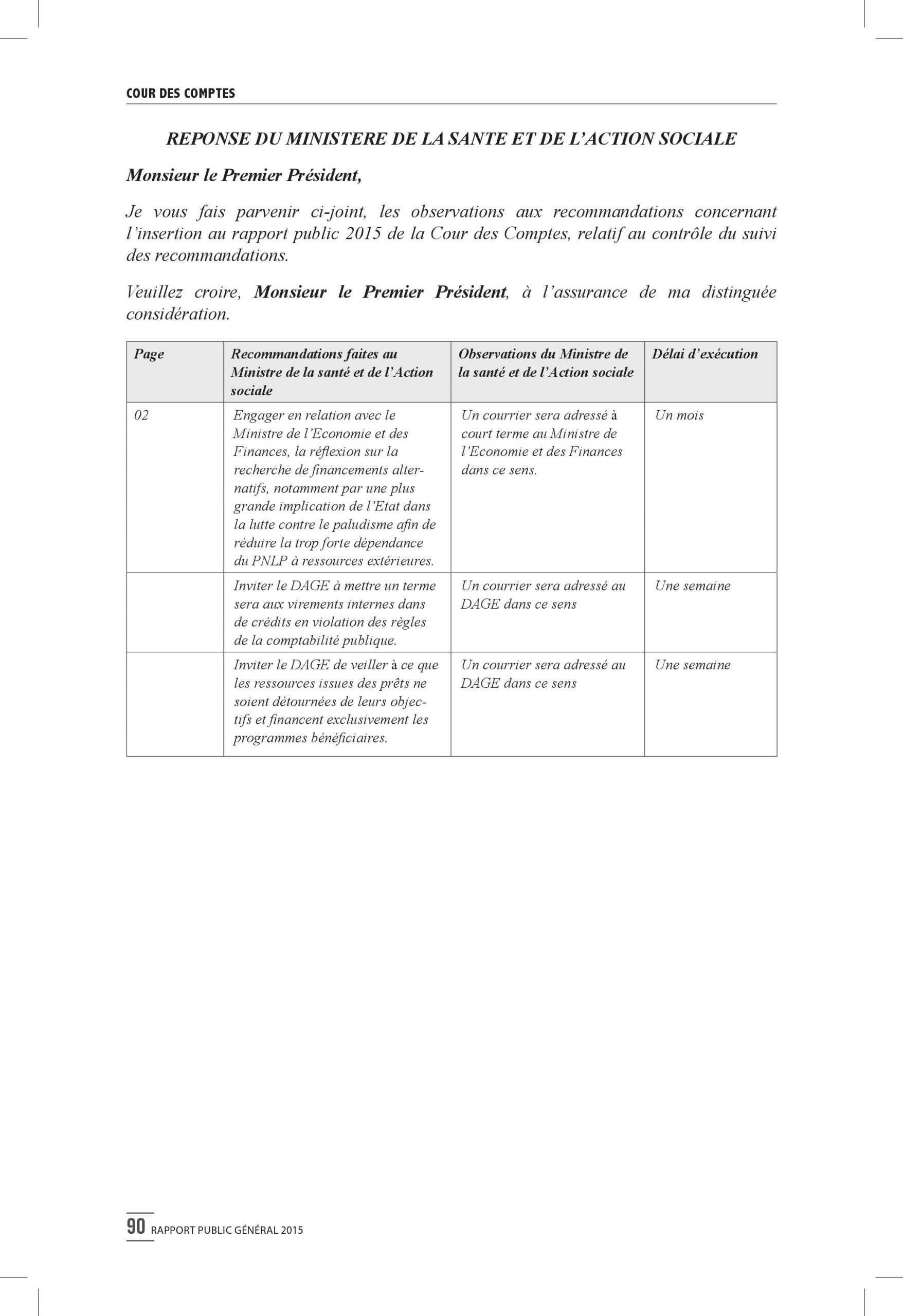 Intégralité du rapport 2015 de la Cour des comptes