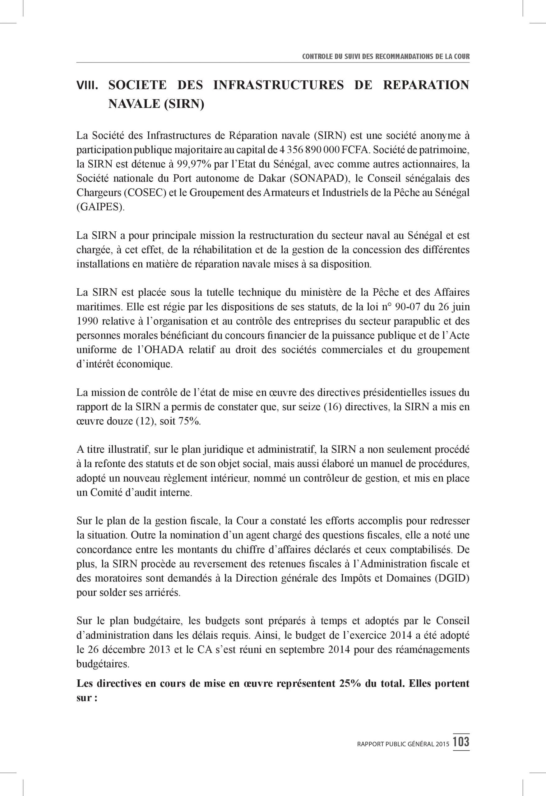 Intégralité du rapport 2015 de la Cour des comptes