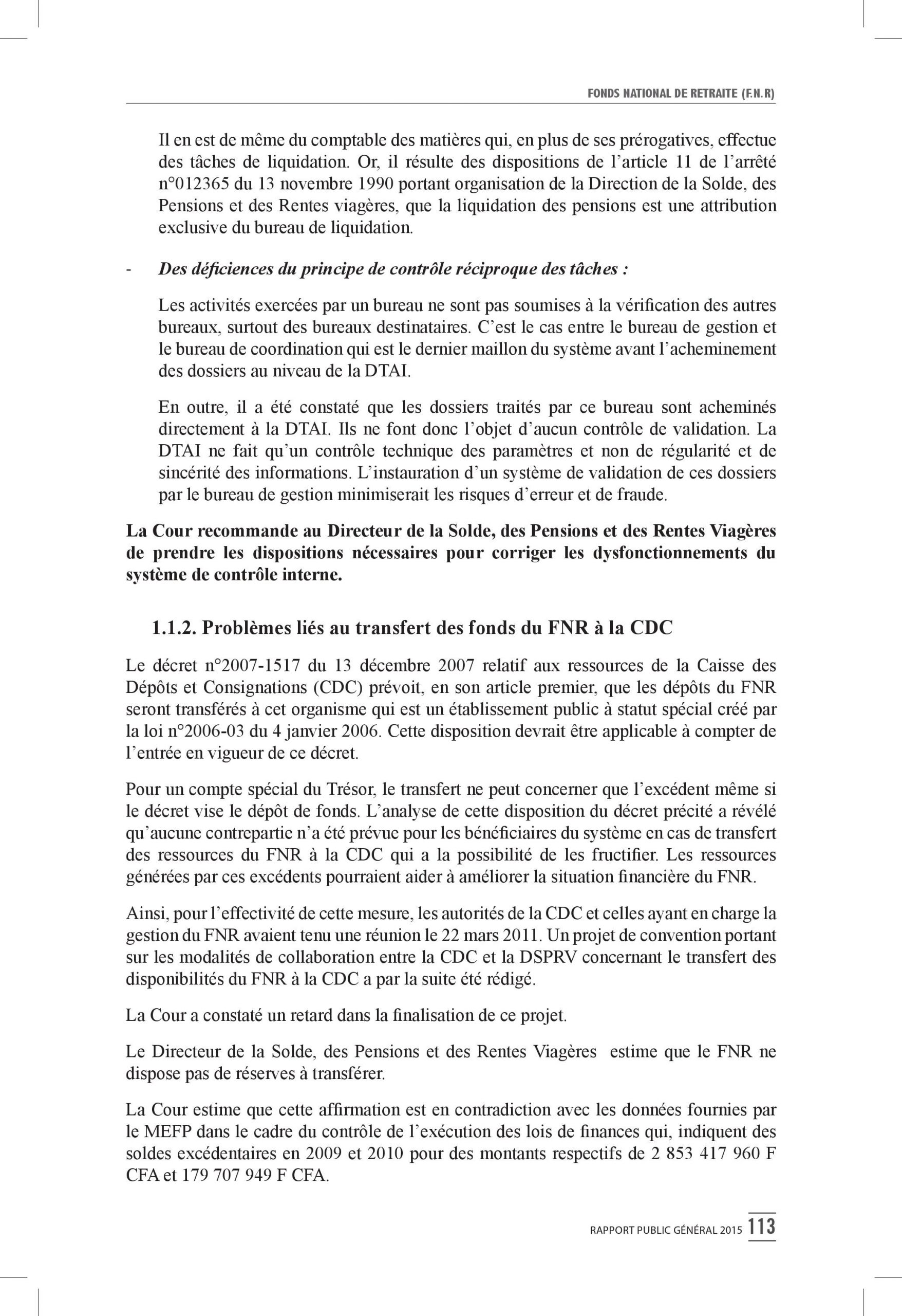 Intégralité du rapport 2015 de la Cour des comptes