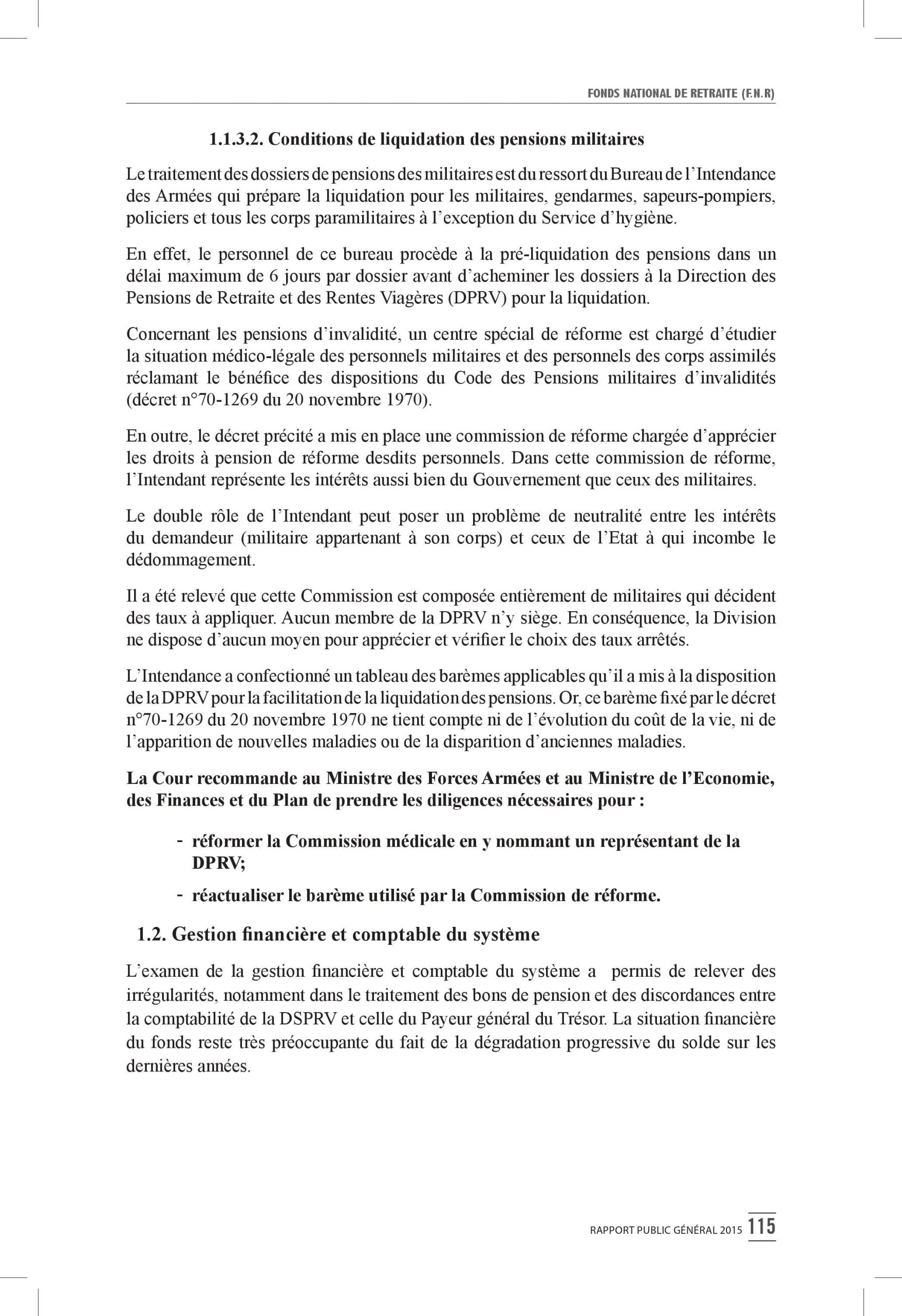 Intégralité du rapport 2015 de la Cour des comptes