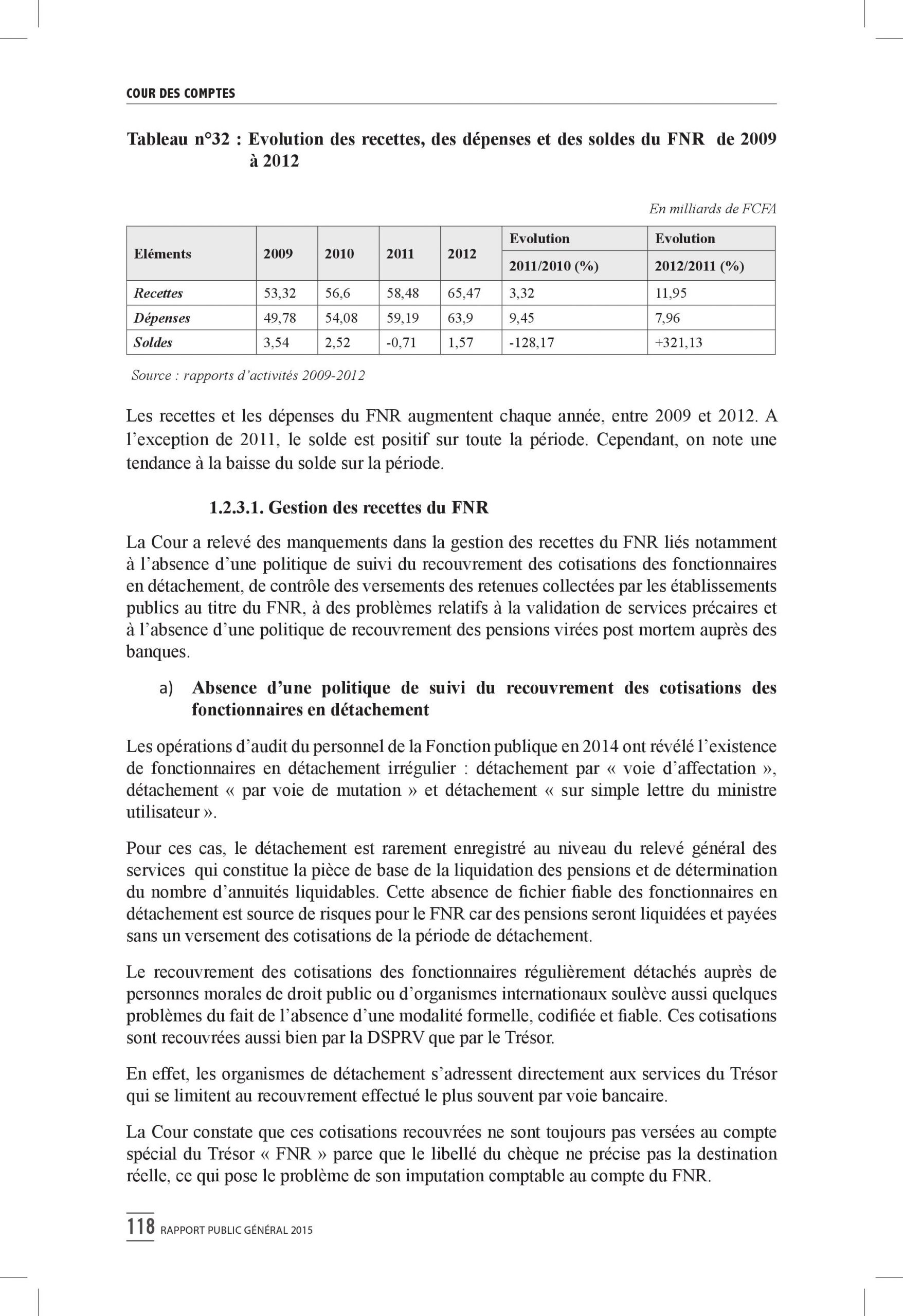 Intégralité du rapport 2015 de la Cour des comptes