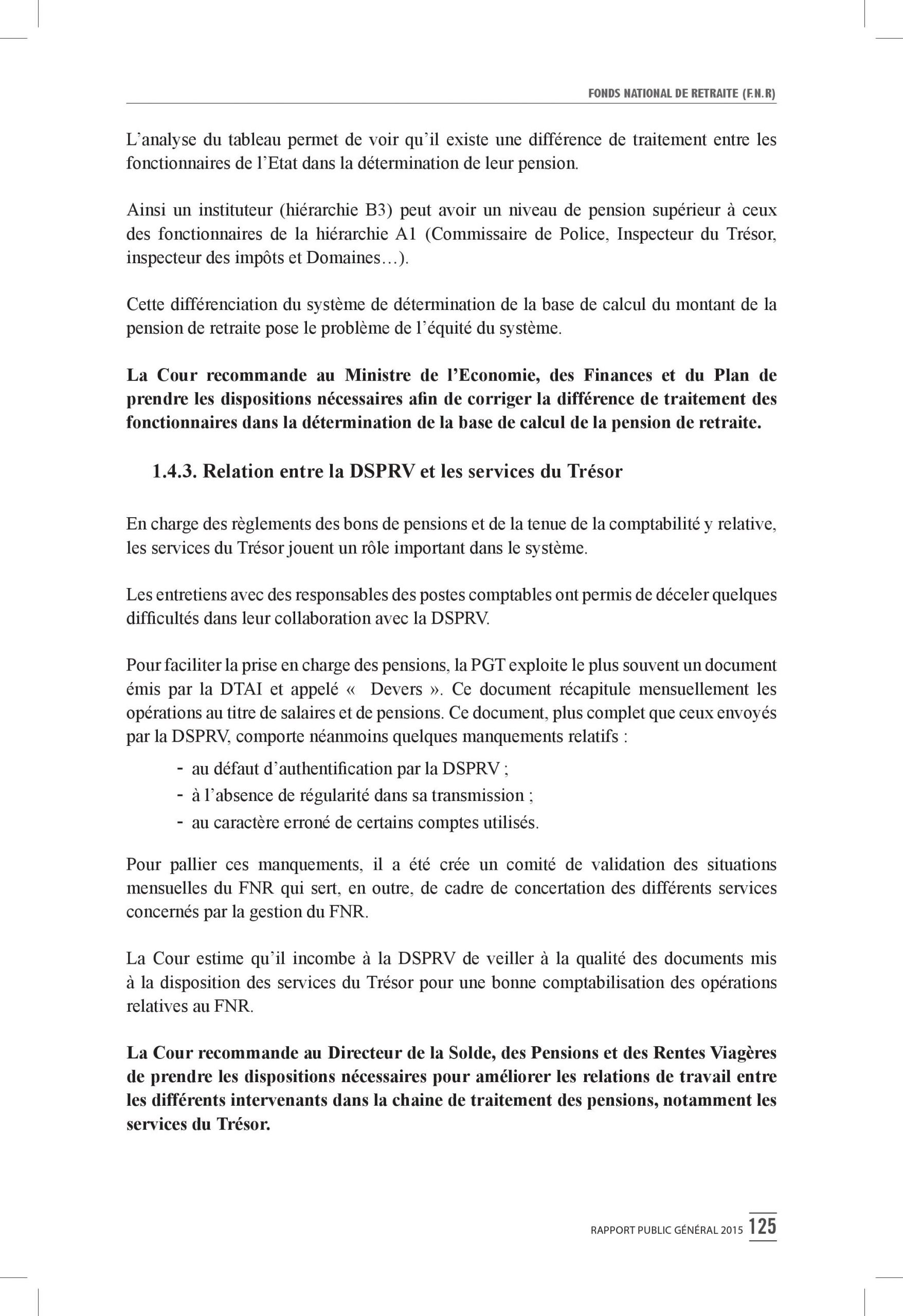 Intégralité du rapport 2015 de la Cour des comptes