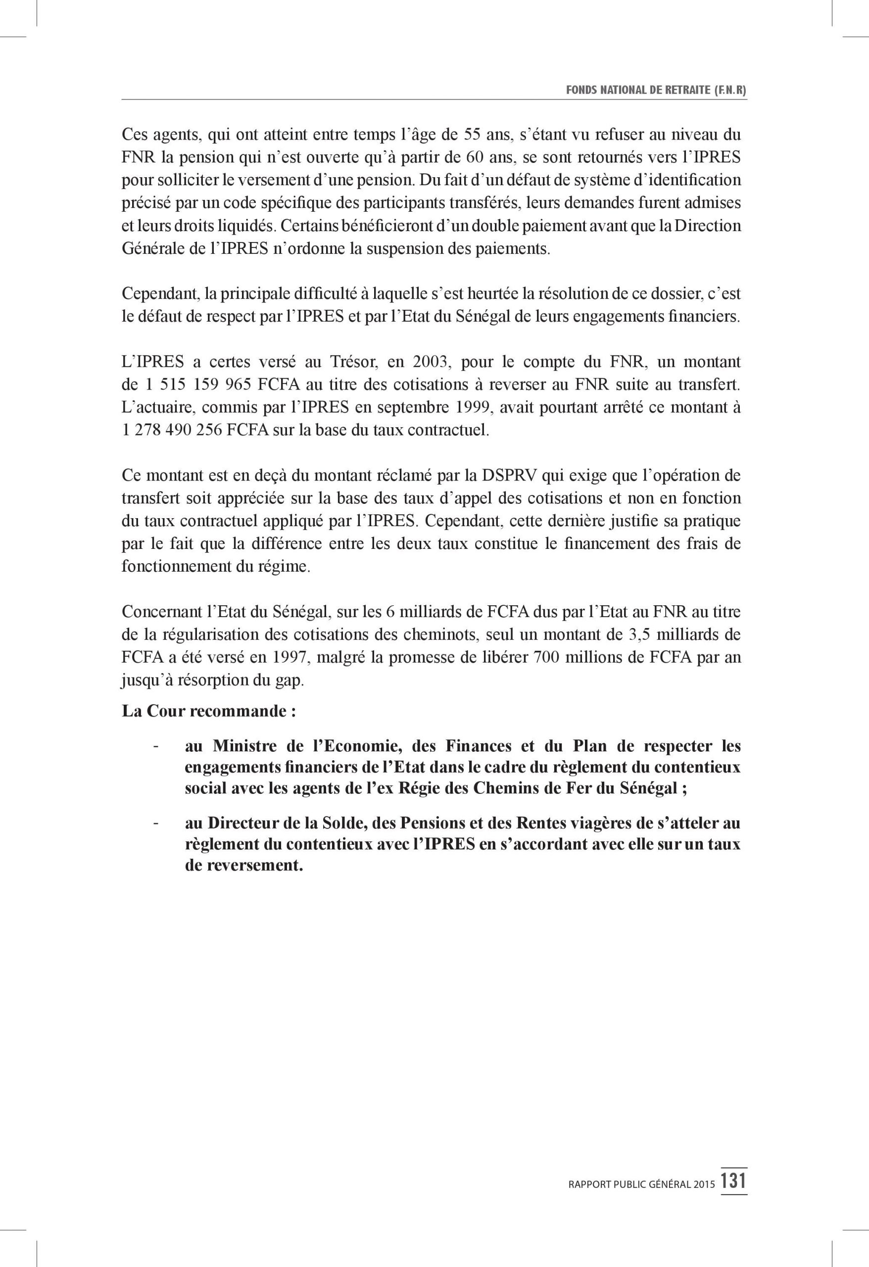 Intégralité du rapport 2015 de la Cour des comptes
