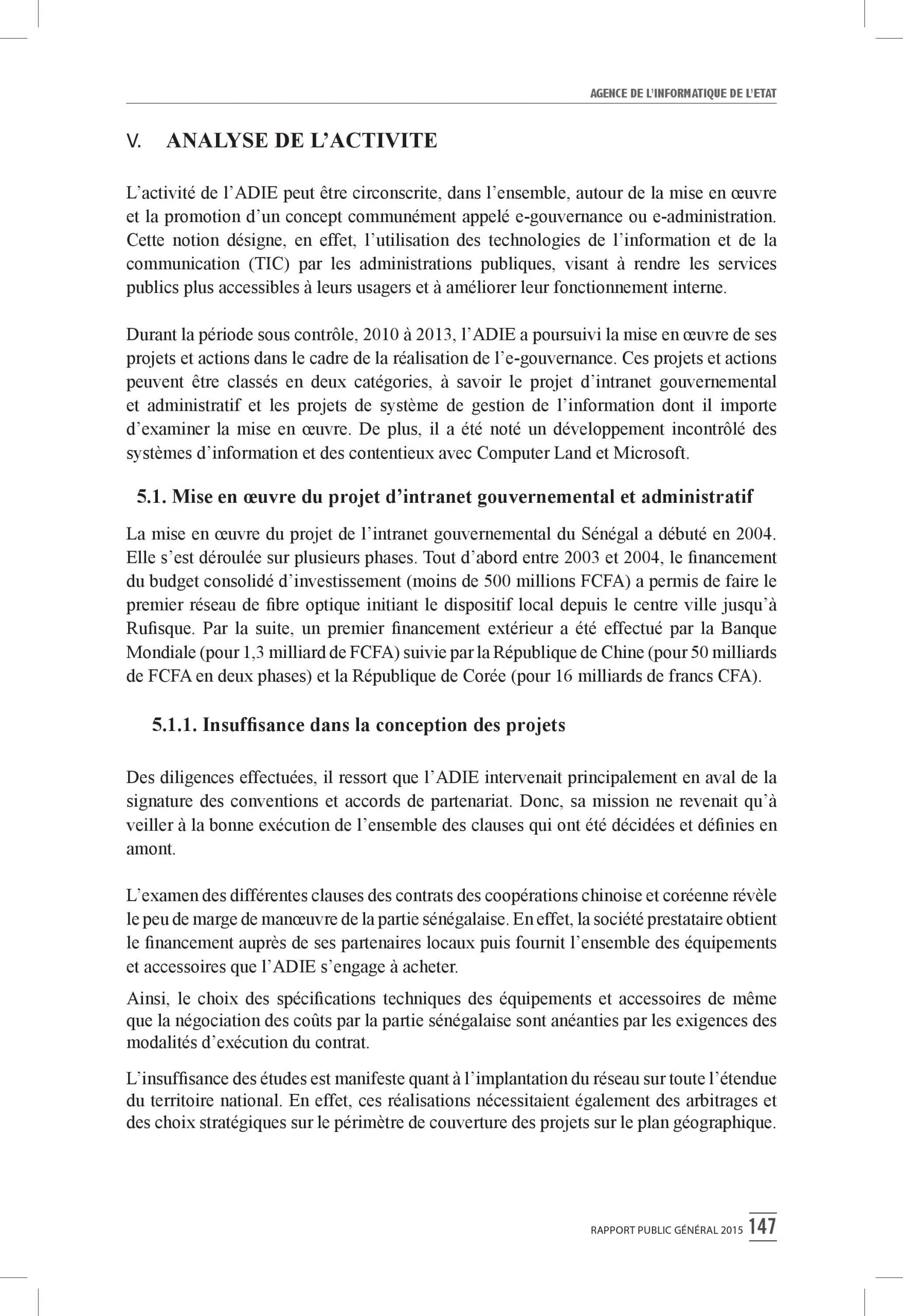 Intégralité du rapport 2015 de la Cour des comptes