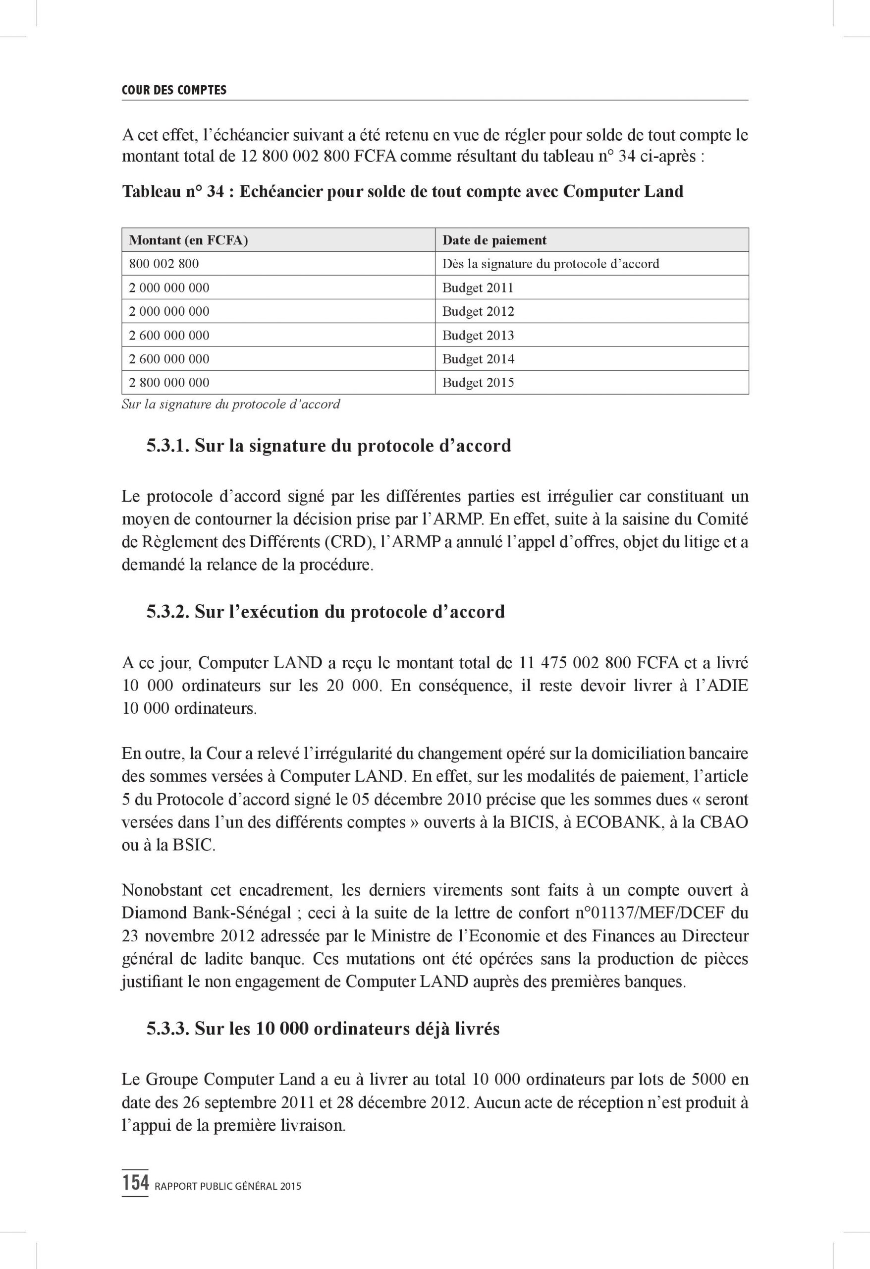 Intégralité du rapport 2015 de la Cour des comptes