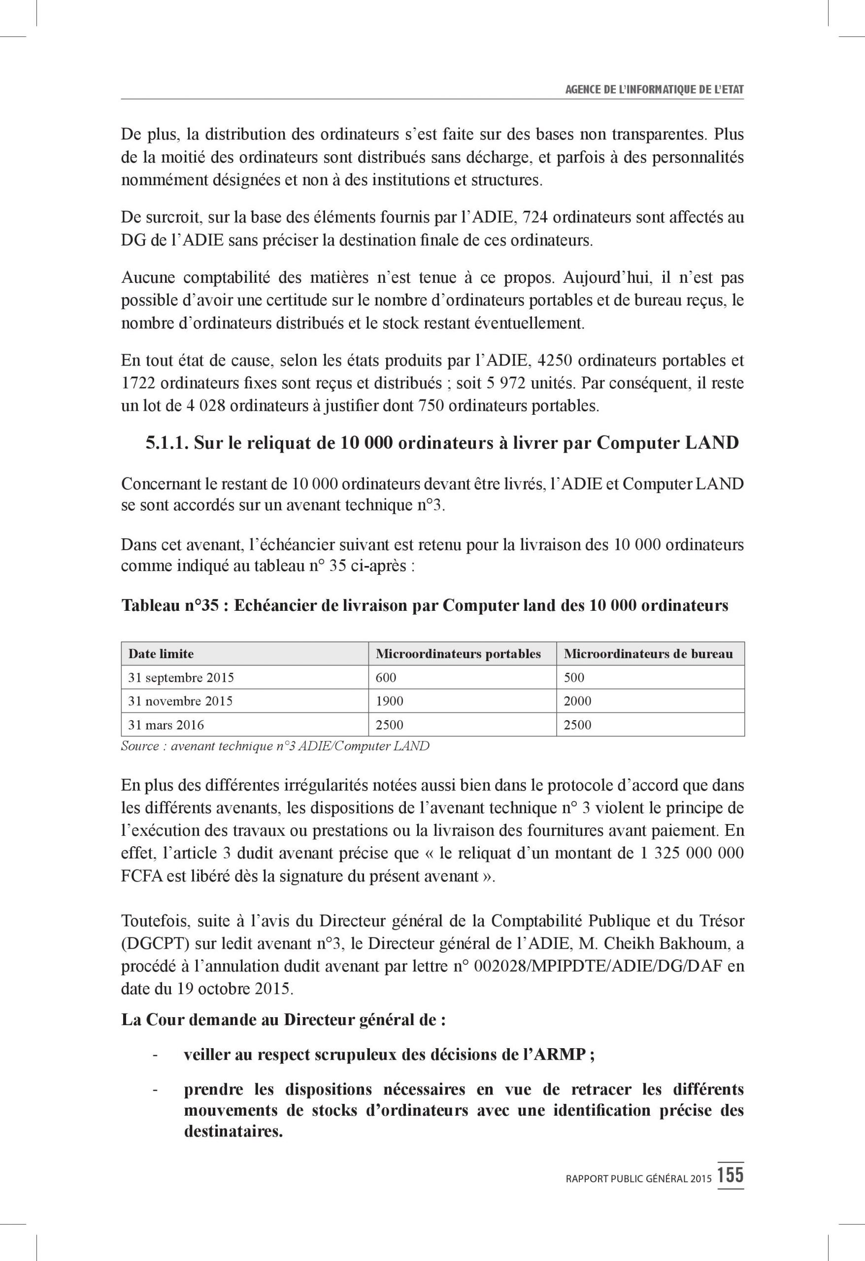 Intégralité du rapport 2015 de la Cour des comptes