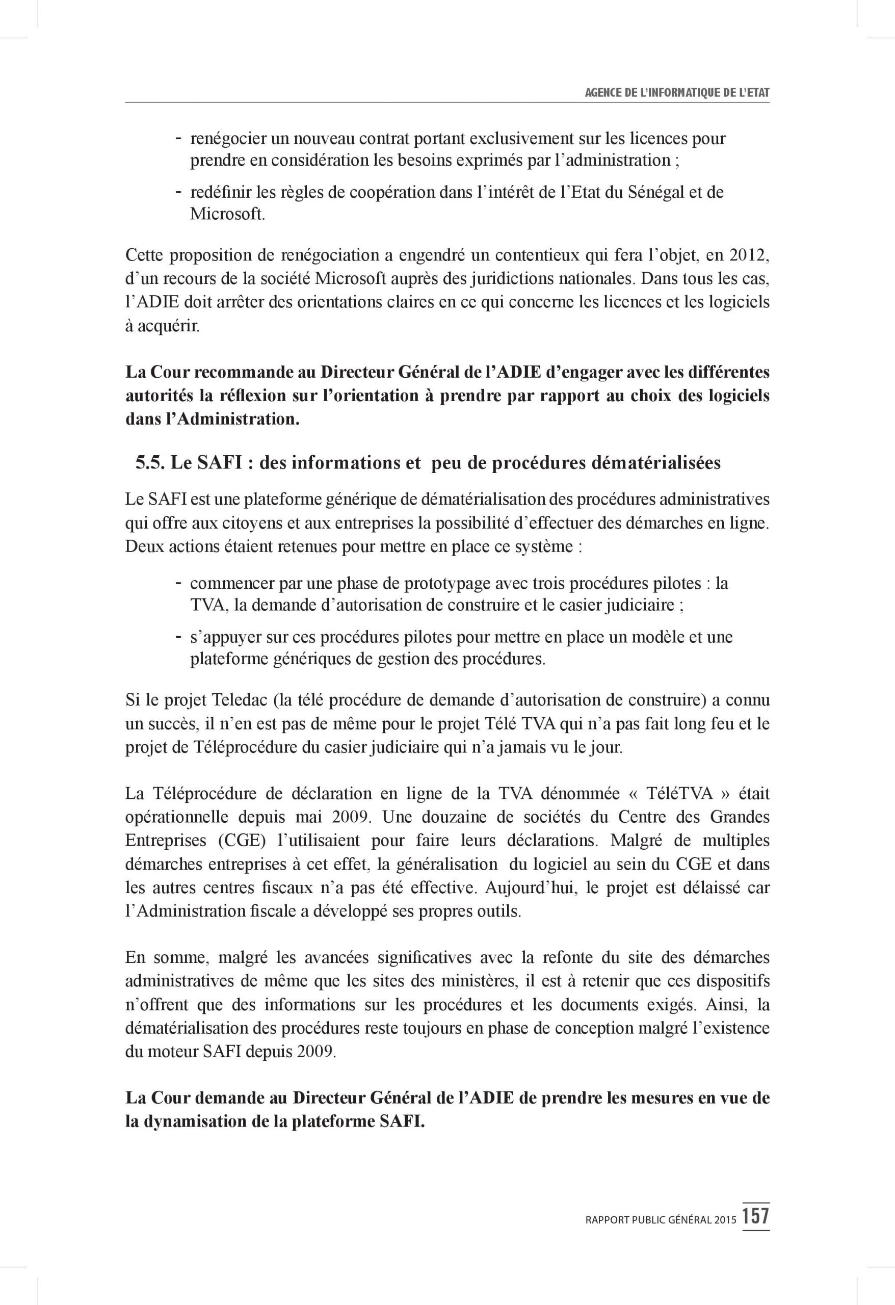 Intégralité du rapport 2015 de la Cour des comptes